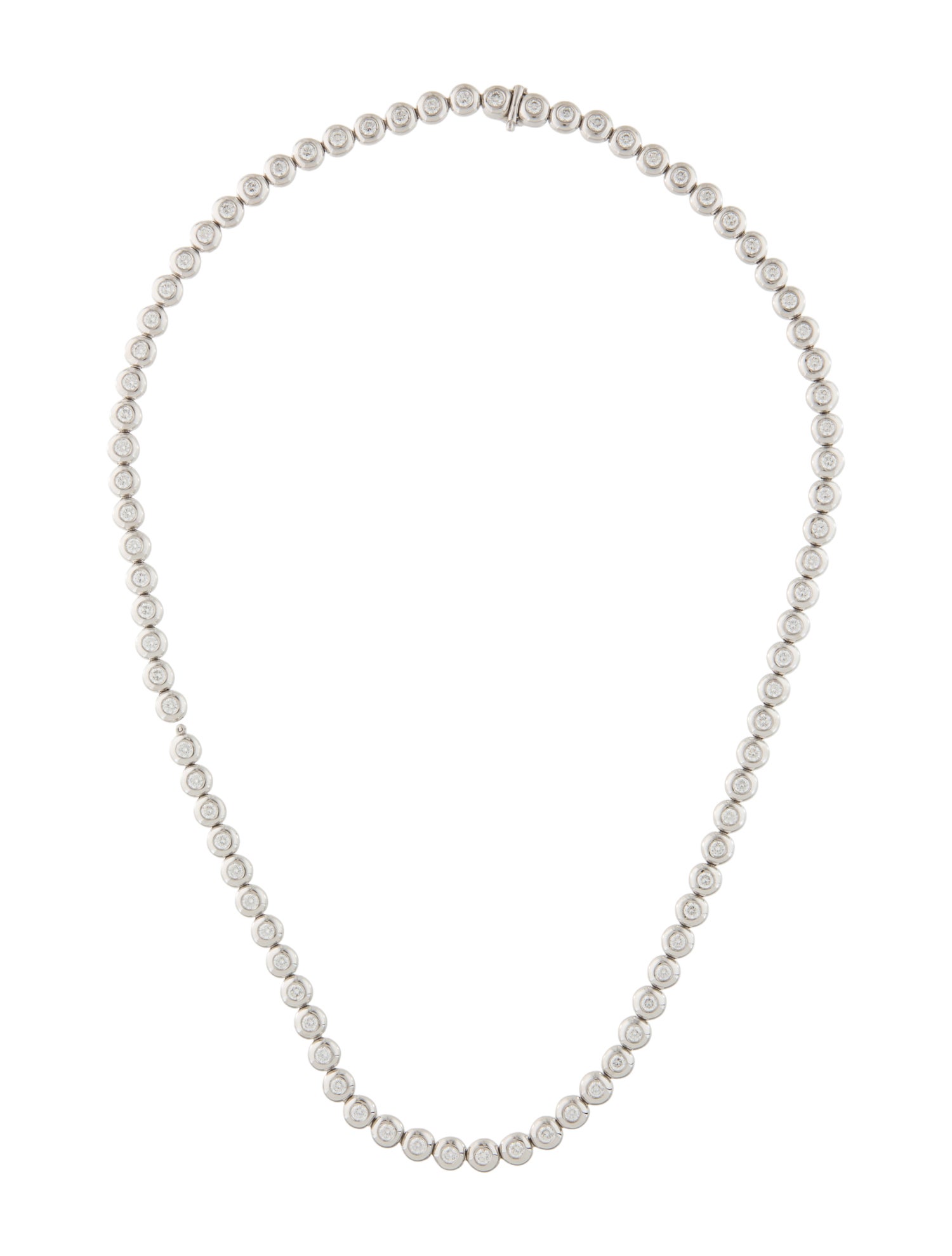 Tiffany & Co. Platinum 4.92ctw Diamond Collar Necklace