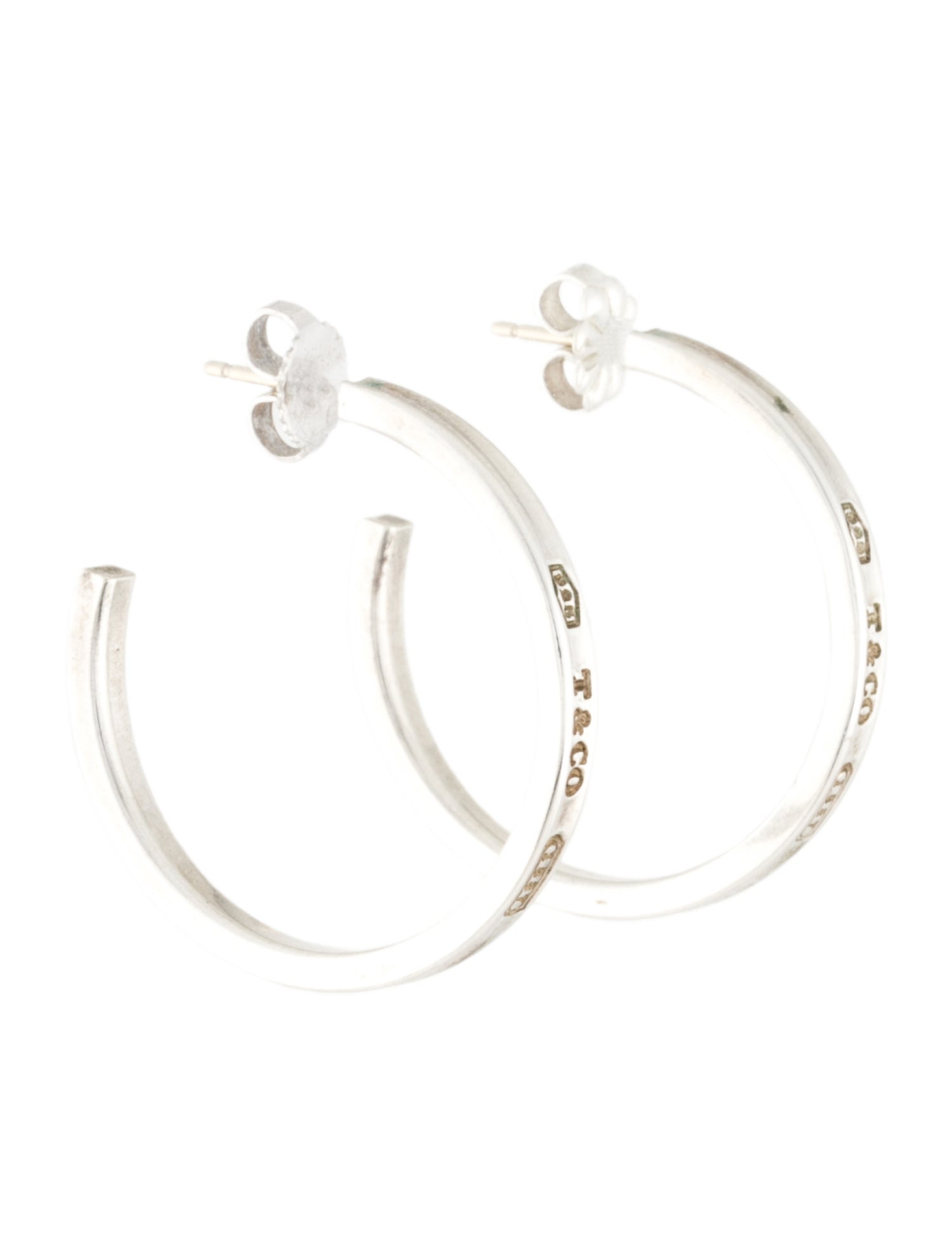 Tiffany & Co. 1837 Medium Hoop Earrings