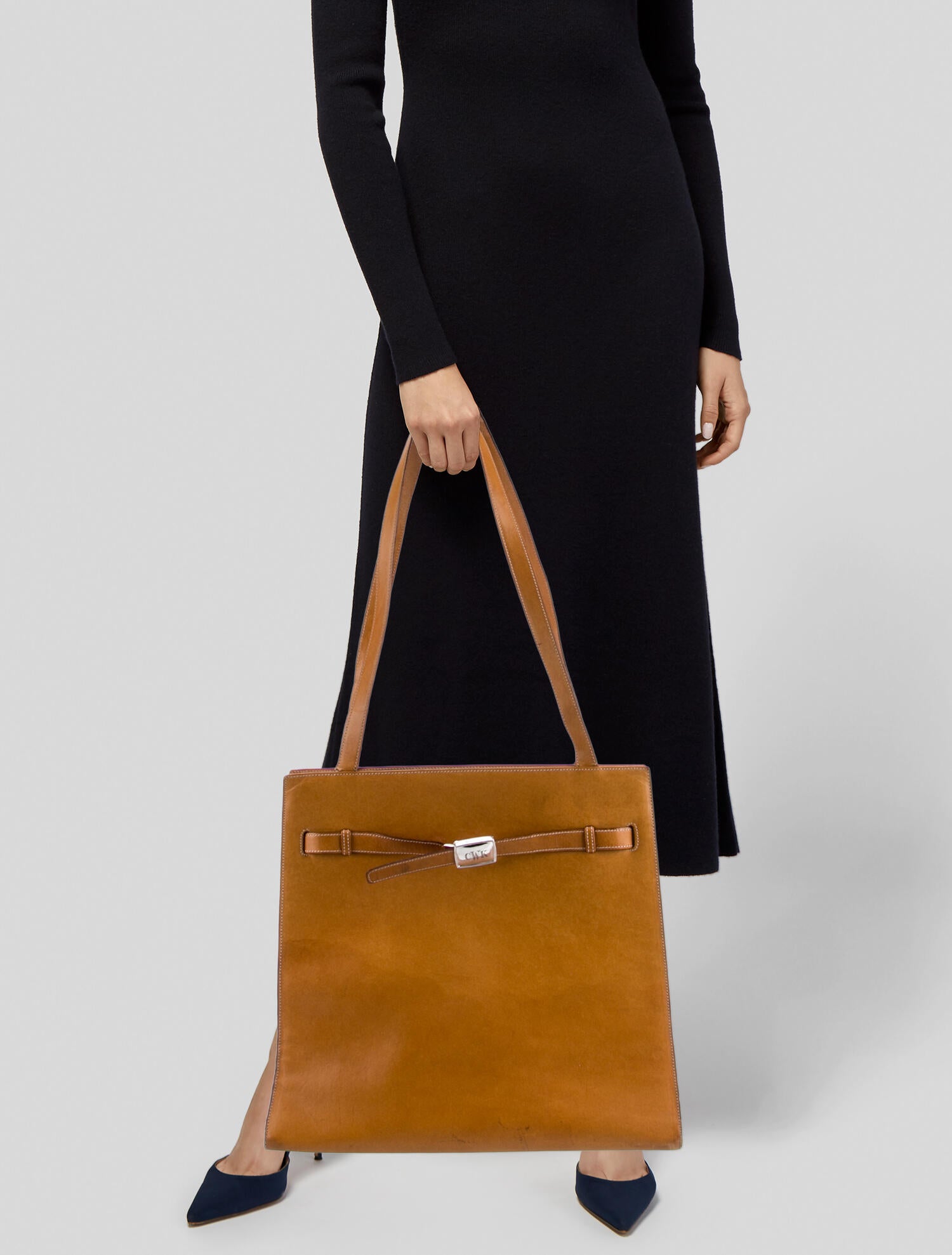 Tiffany & Co. Leather Messenger Bag