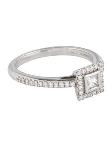 Tiffany & Co. Engagement Ring Platinum Diamond 5