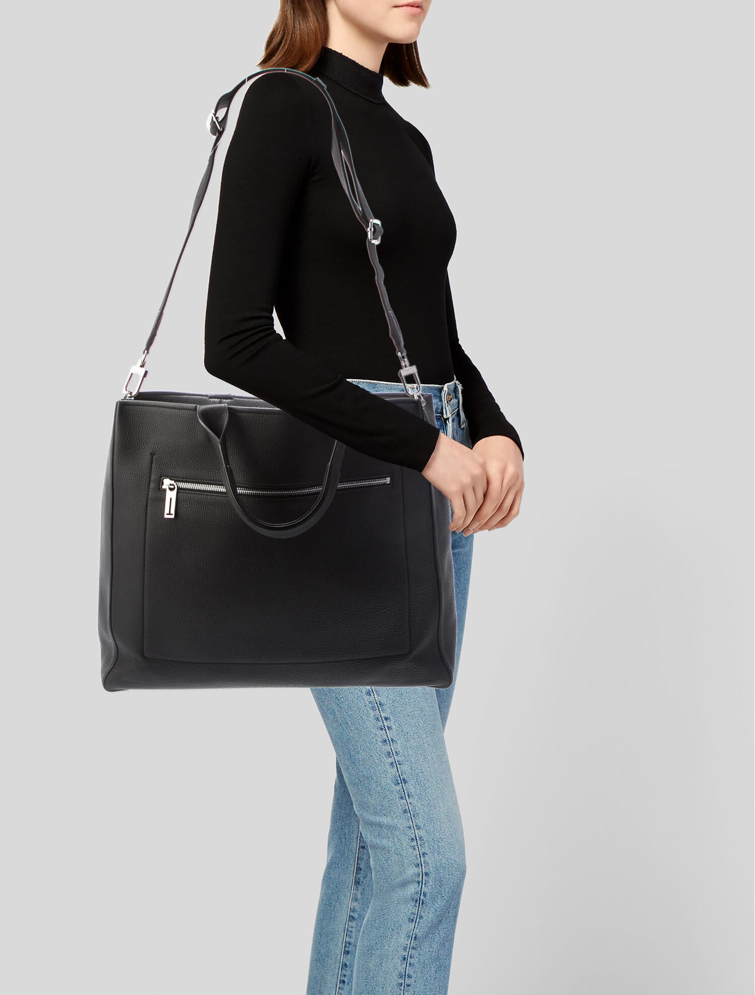 Tiffany & Co. Leather Messenger Bag