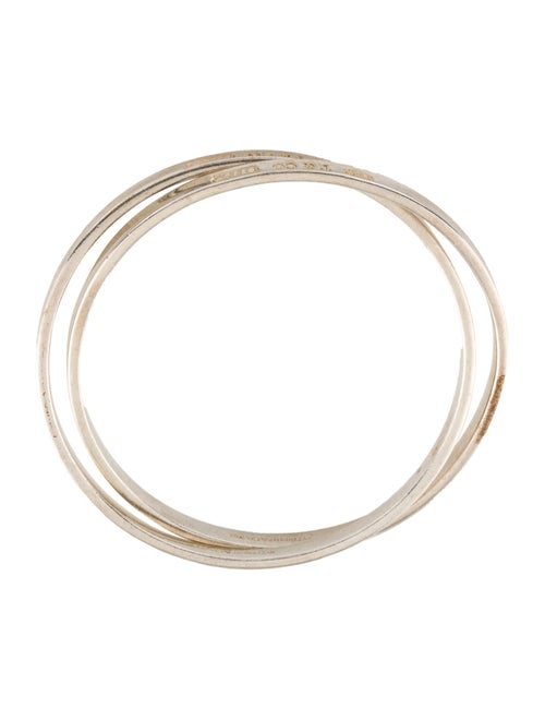 Tiffany & Co. Interlocking Circles Rolling Bangle Bracelet