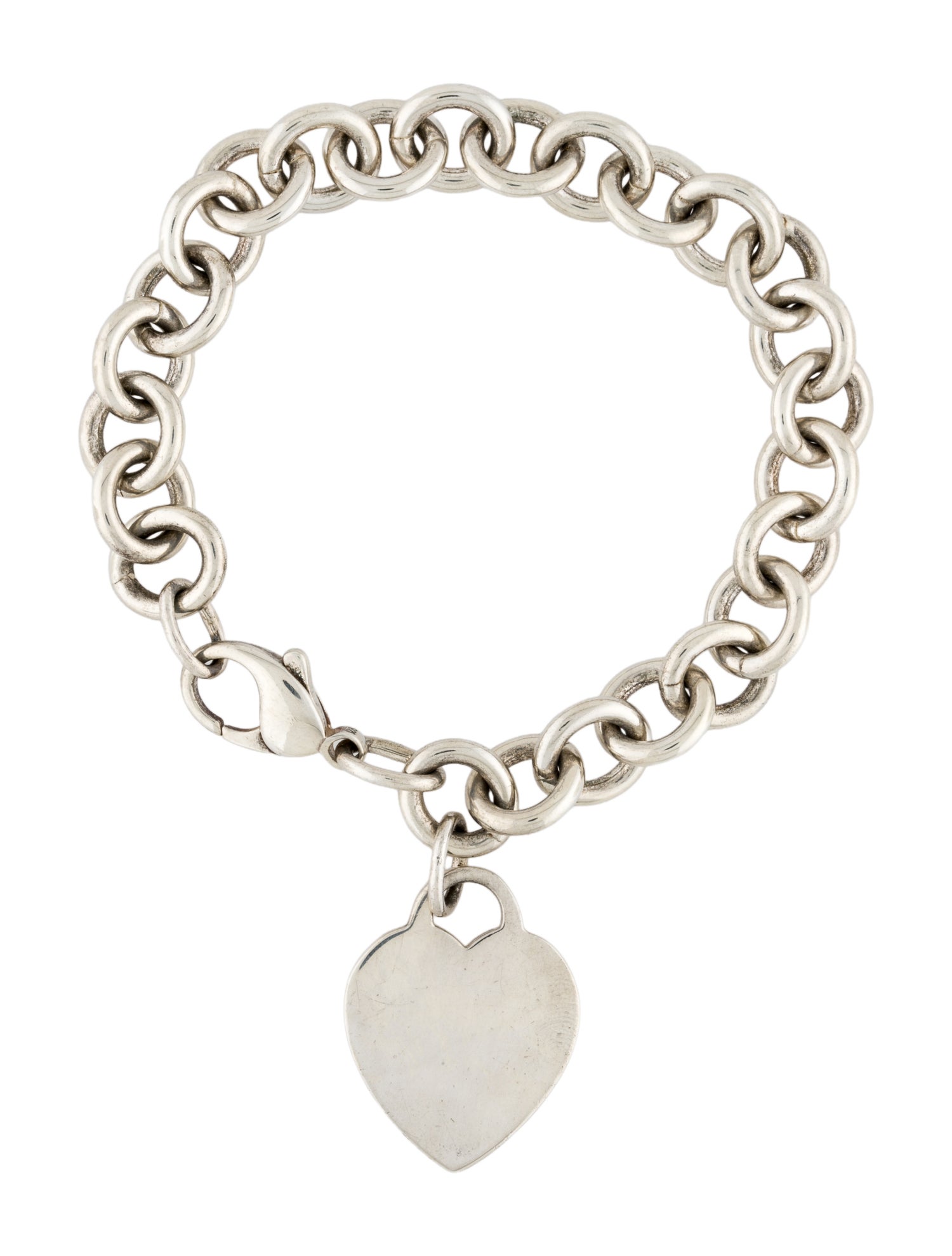 Tiffany & Co. Heart Tag Charm Bracelet