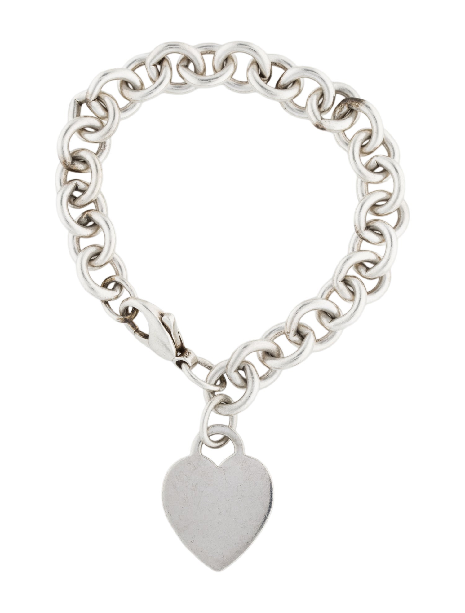 Tiffany & Co. Heart Tag Charm Bracelet