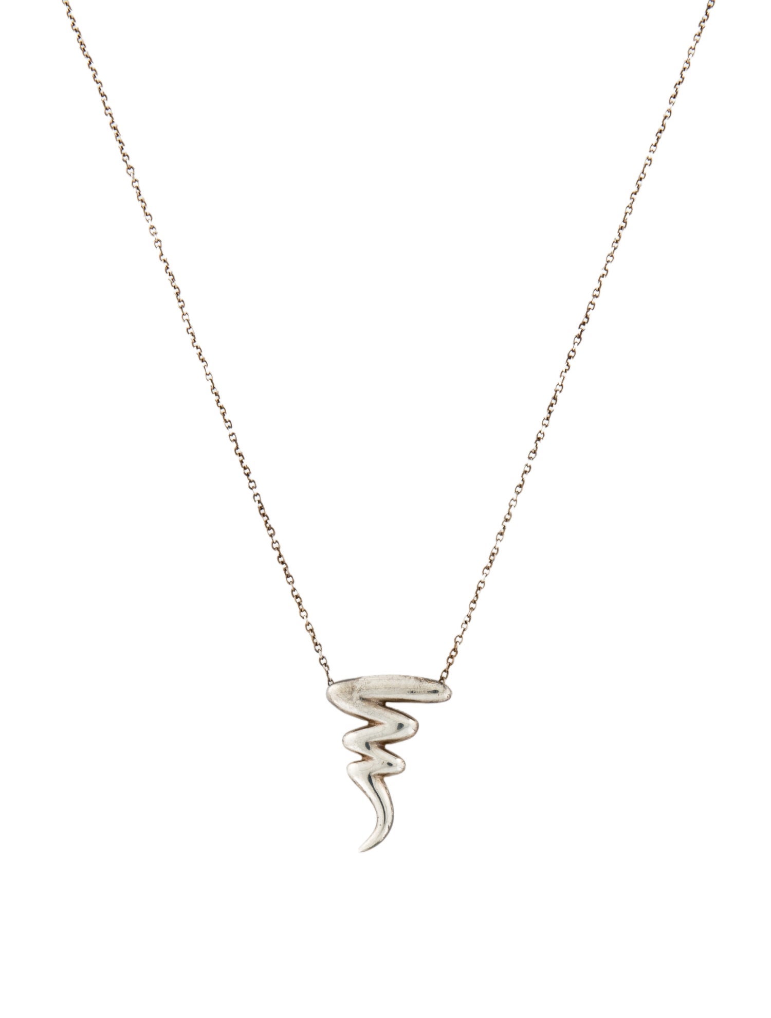 Tiffany & Co. Scribble Pendant Necklace