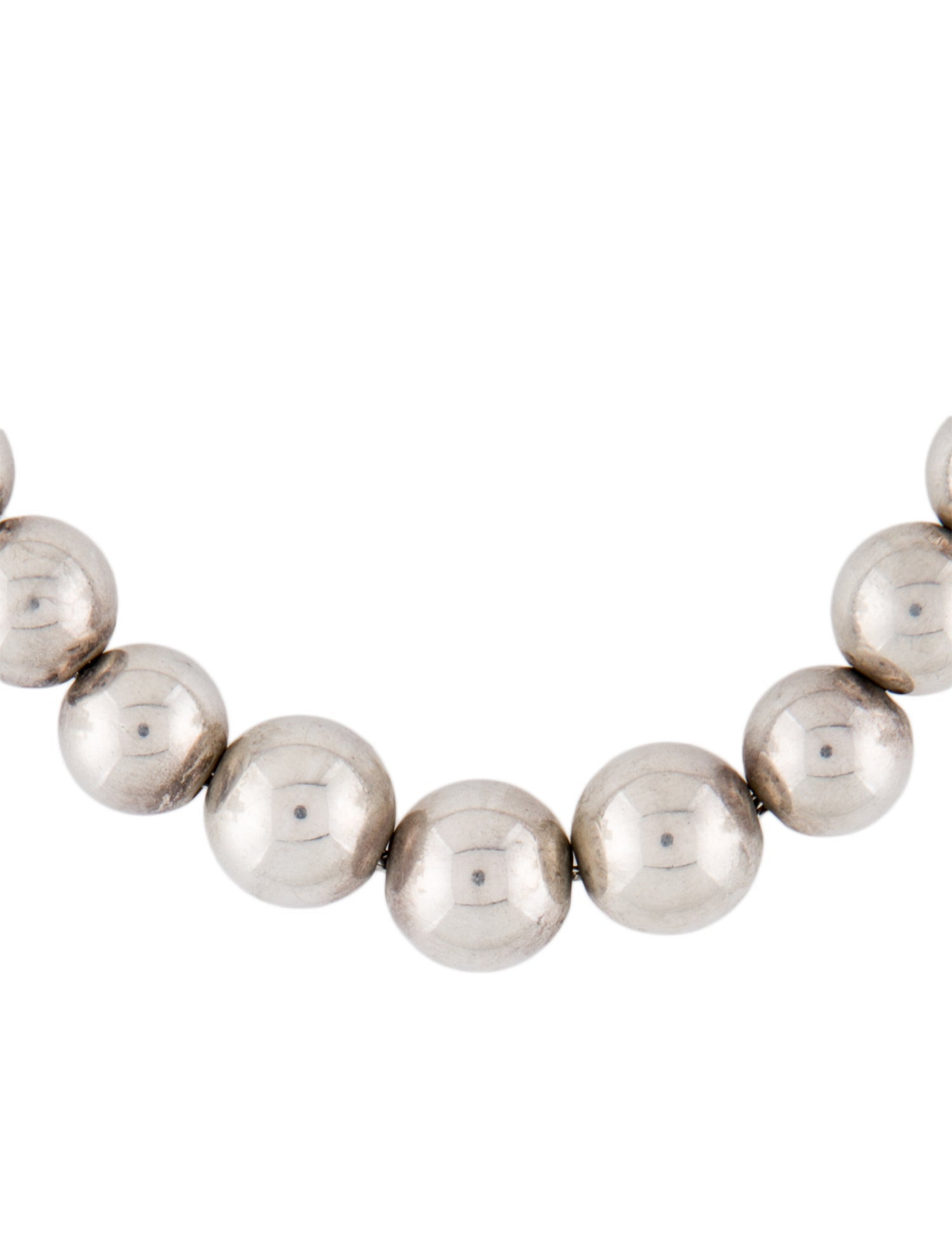 Tiffany & Co. Graduated Ball Necklace