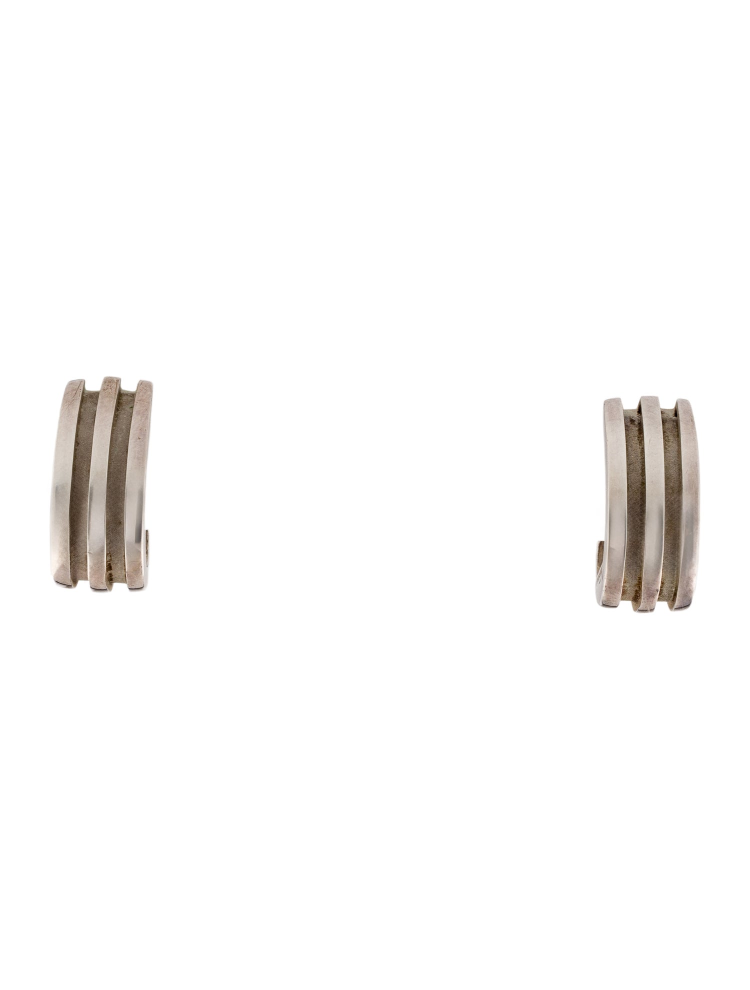 Tiffany & Co. Vintage Groove Ear Clip Earrings
