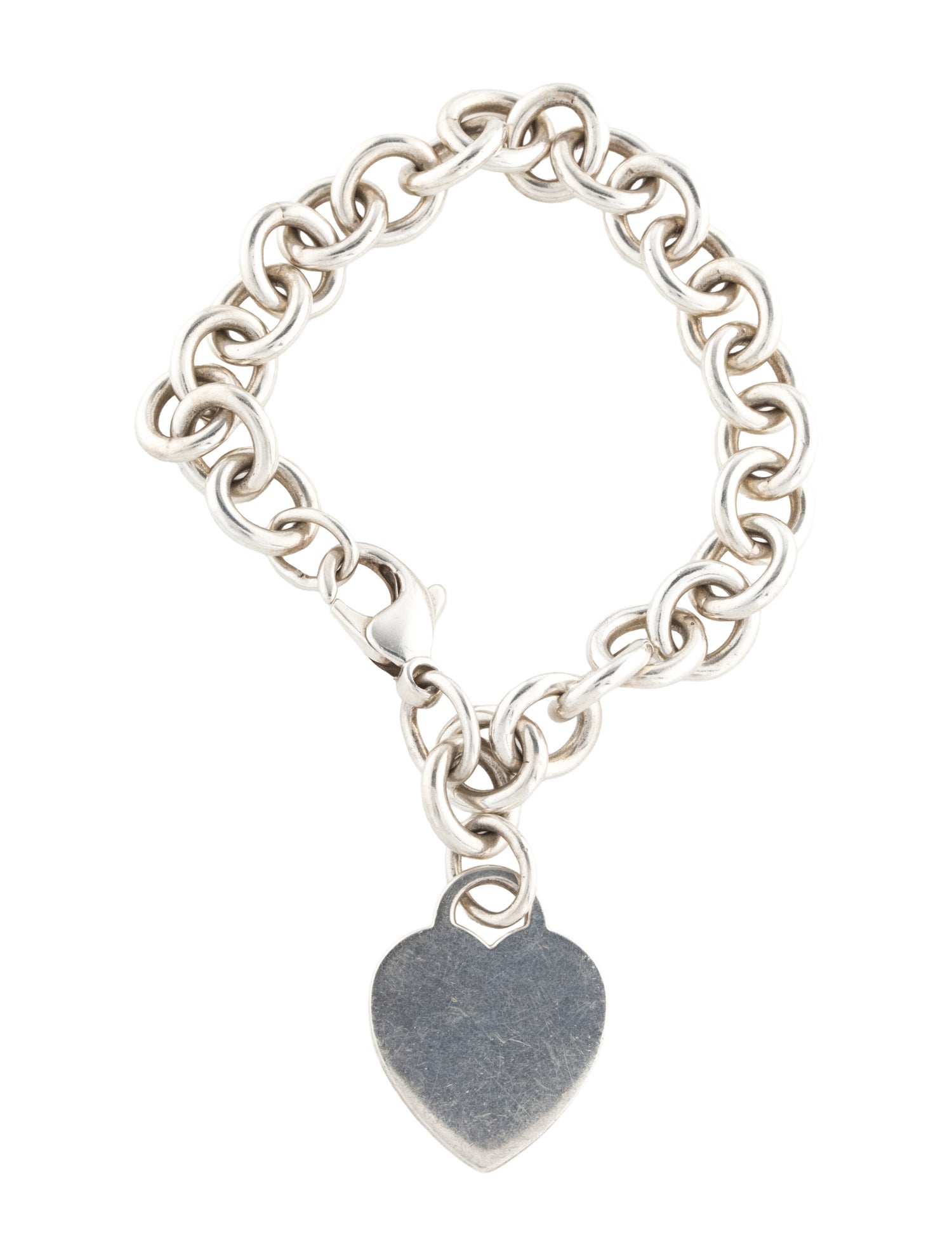Tiffany & Co. Heart Tag Charm Bracelet