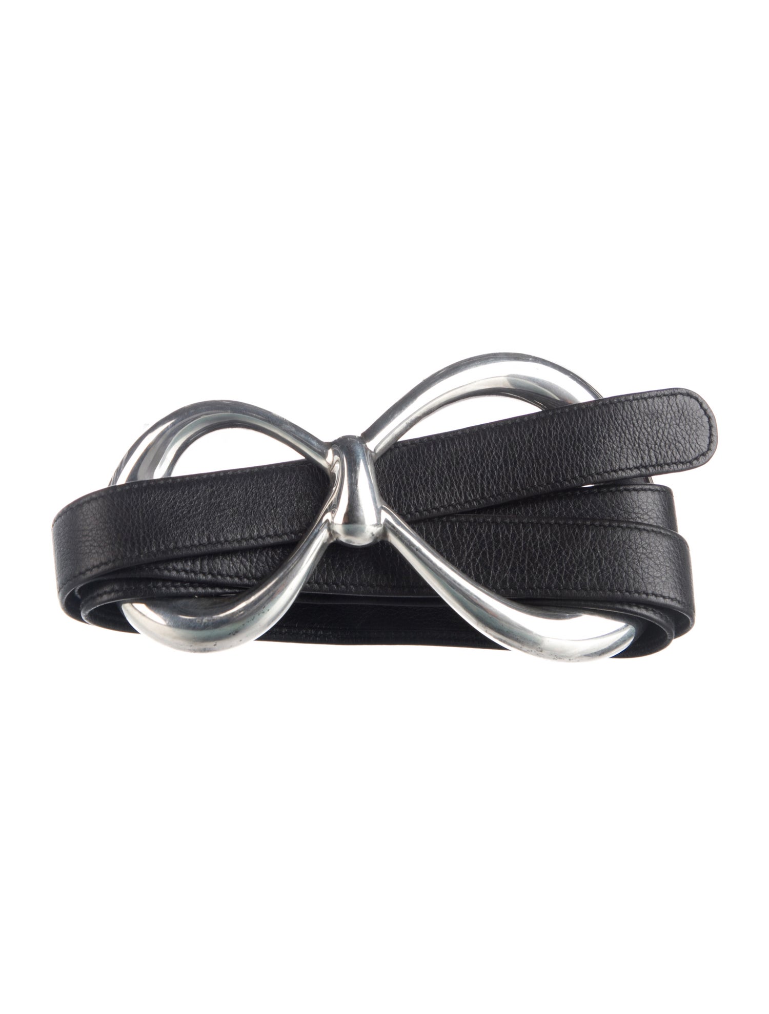 Tiffany & Co. Skinny Leather Belt