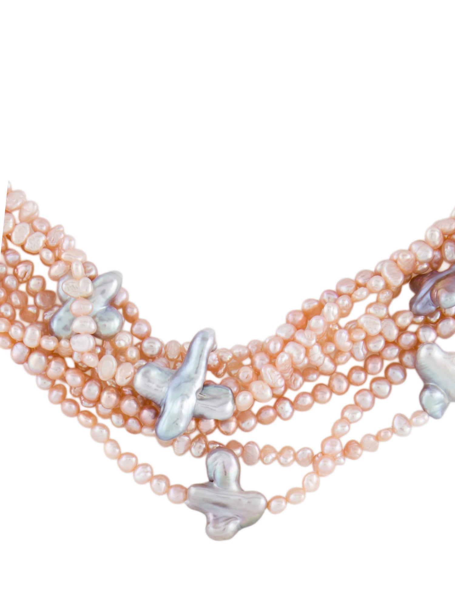 Tiffany & Co. Vintage Platinum Pearl Paloma Picasso Necklace