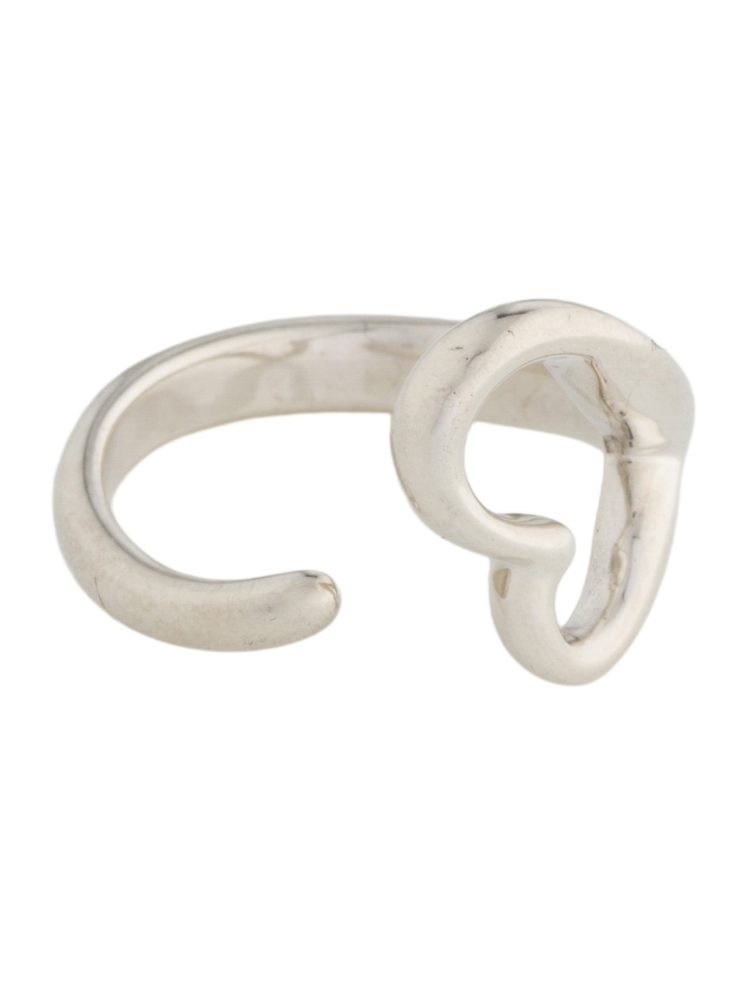 Tiffany & Co. Open Heart Cocktail Ring