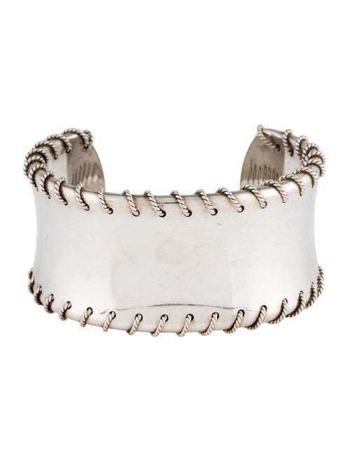Tiffany & Co. Threaded Rope Stich Cuff