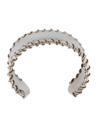 Tiffany & Co. Threaded Rope Stich Cuff