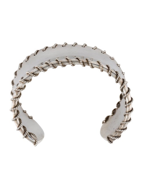 Tiffany & Co. Threaded Rope Stich Cuff