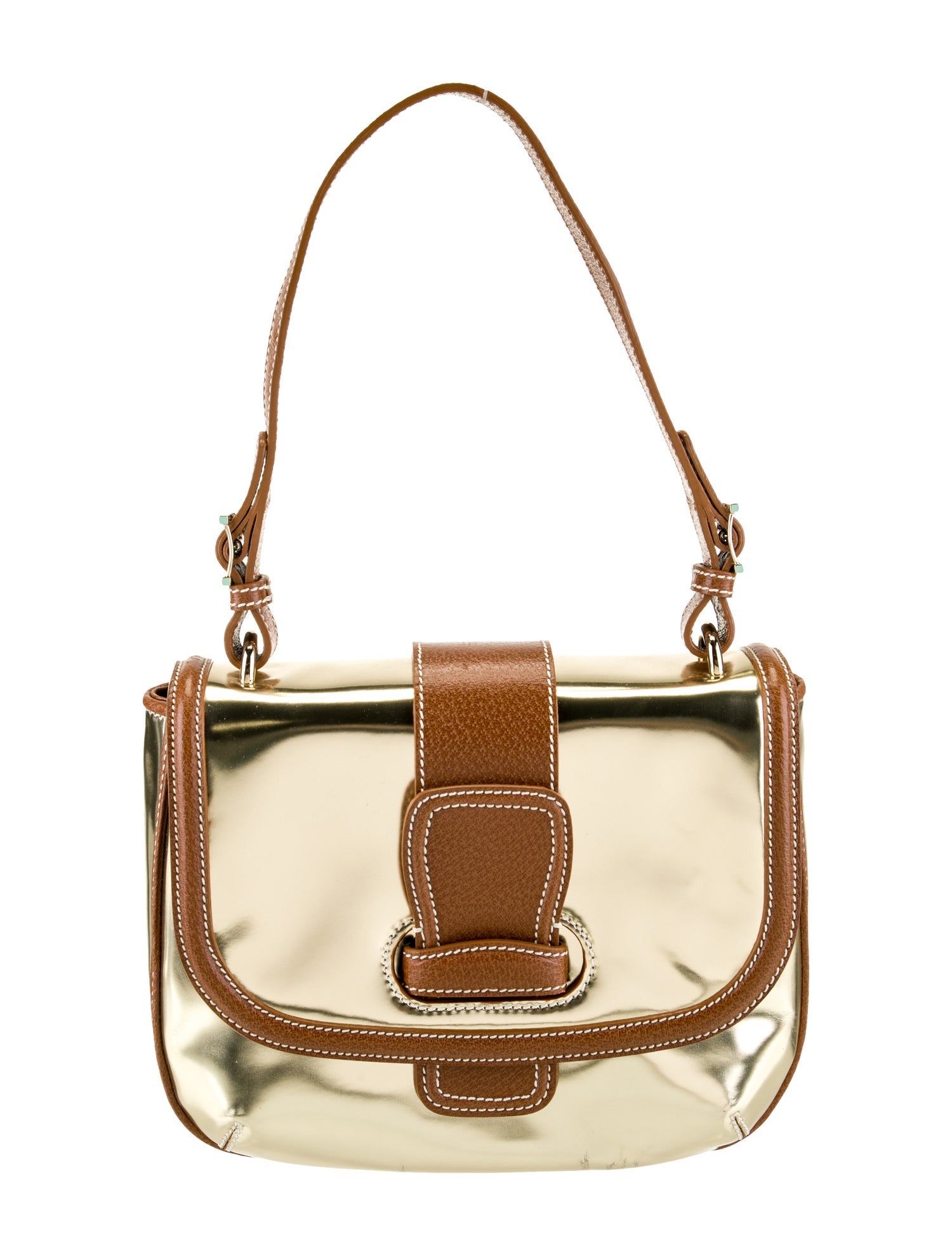 Tiffany & Co. Patent Leather Shoulder Bag