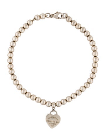 Tiffany & Co. Bead Heart Tag Bracelet