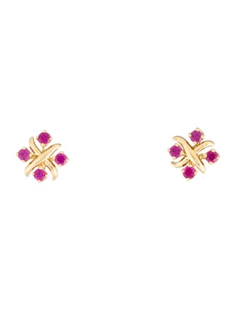 Tiffany & Co. 18K Ruby Stud Earrings