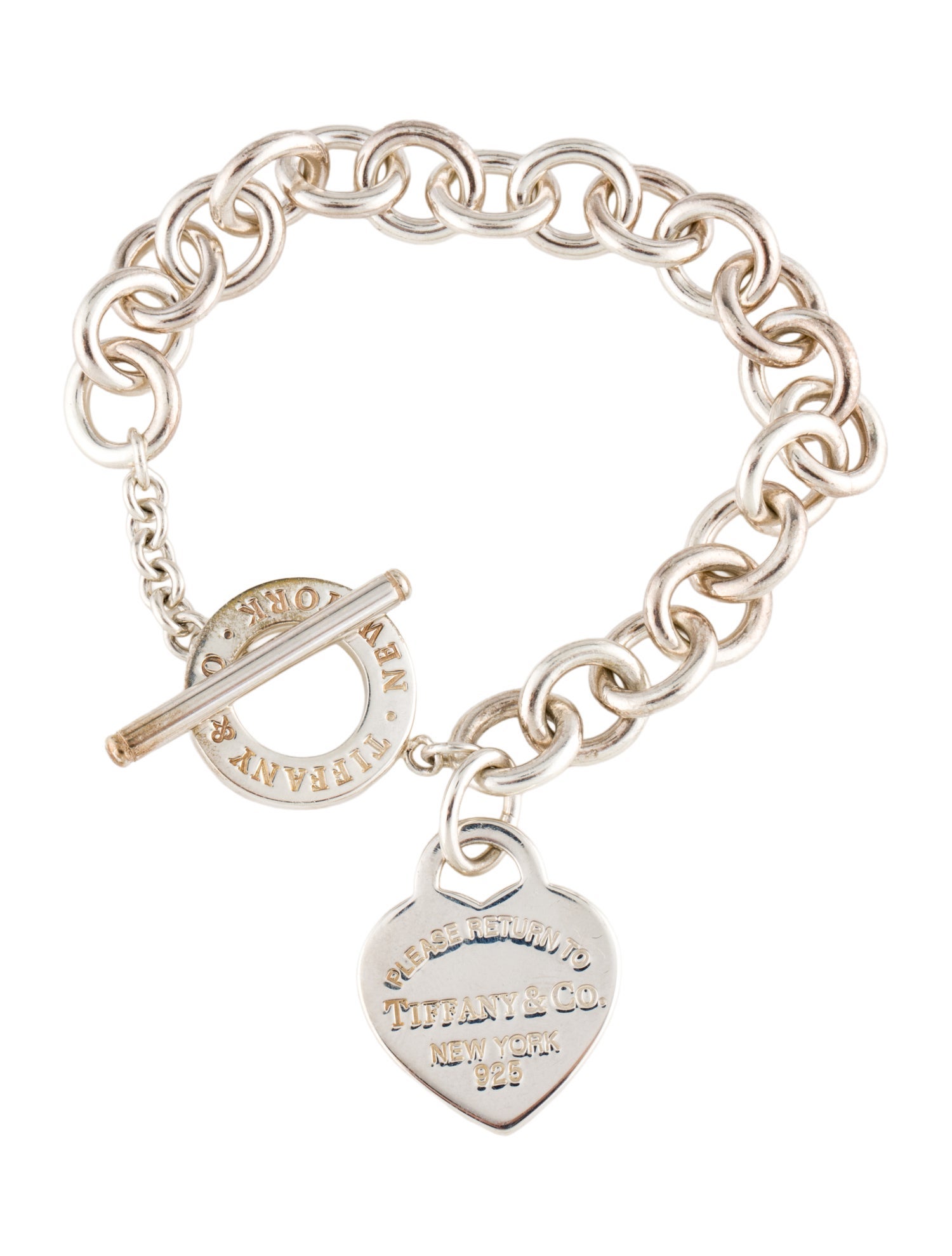 Tiffany & Co. Heart Tag Toggle Bracelet