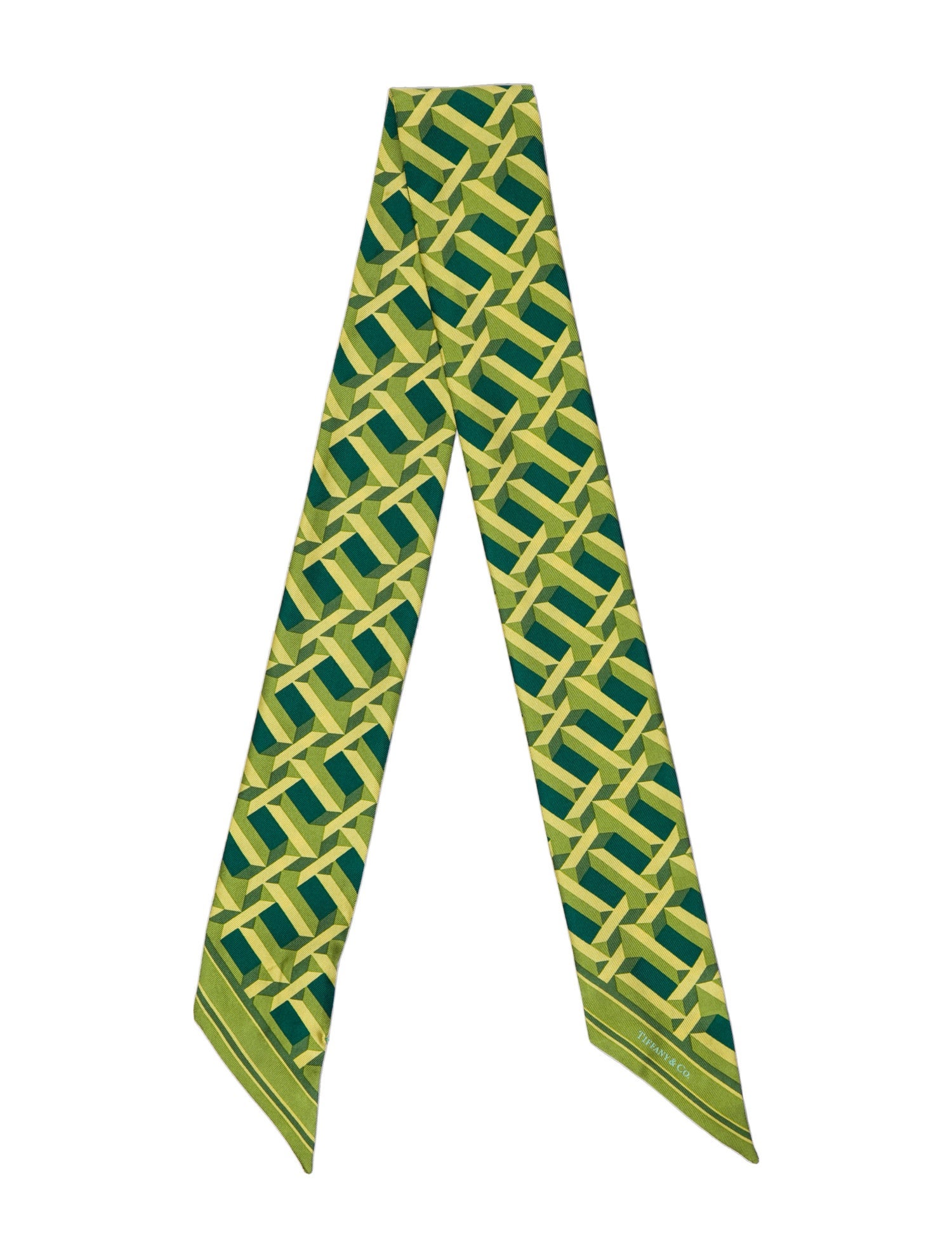 Tiffany & Co. Silk Printed Scarf