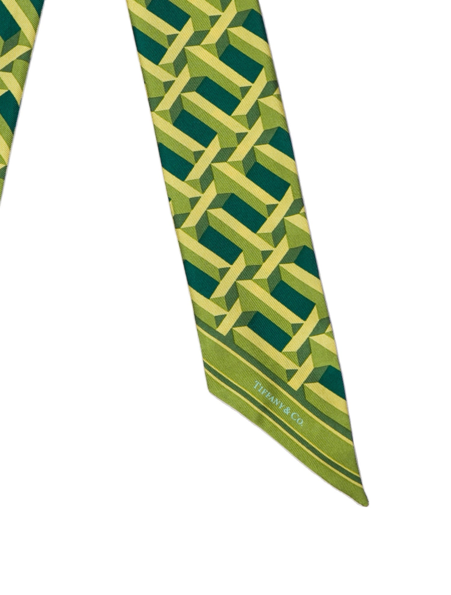 Tiffany & Co. Silk Printed Scarf