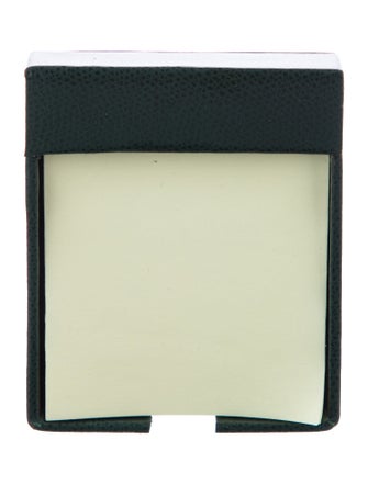 Tiffany & Co. Leather Post-It Note Holder