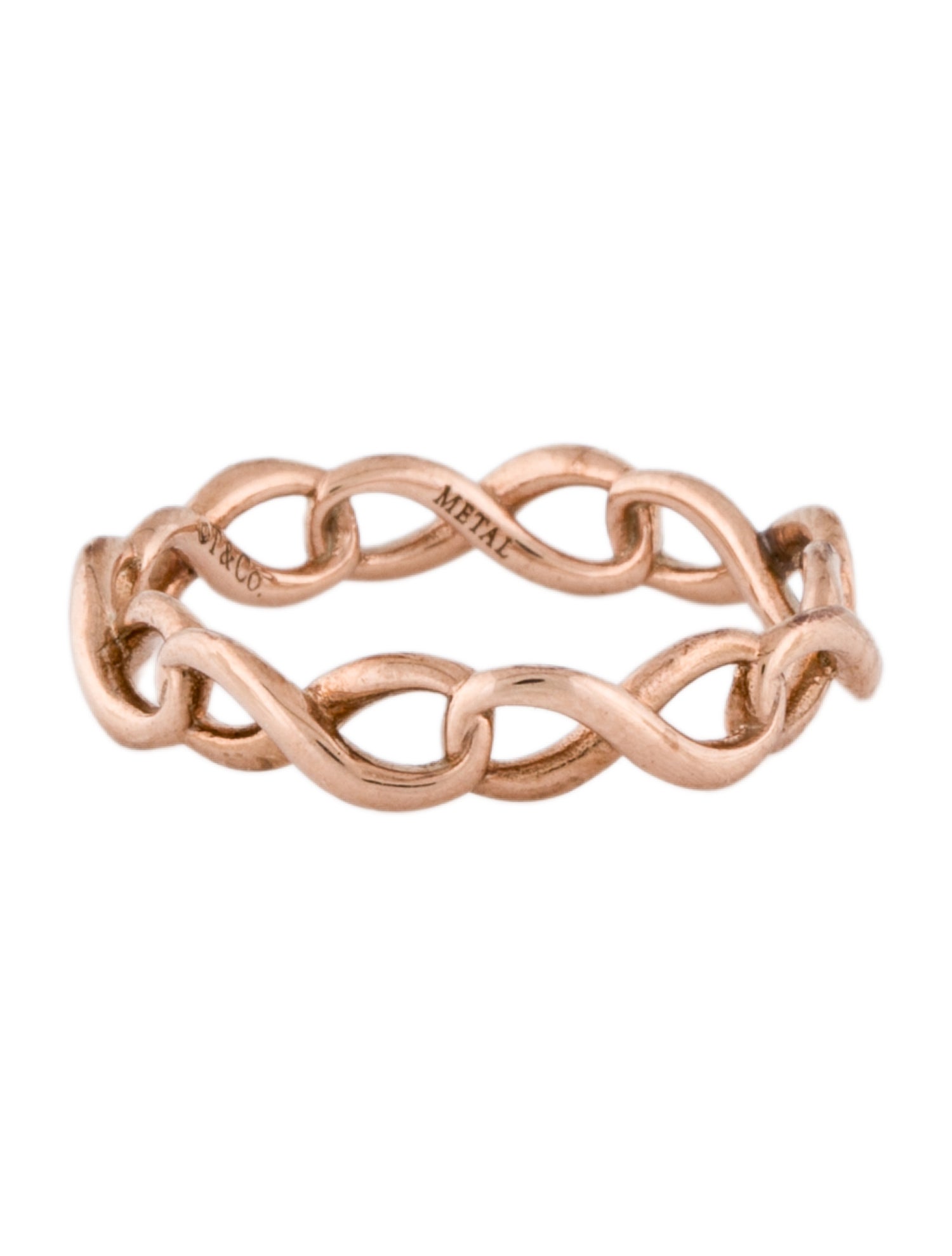 Tiffany & Co. Narrow Infinity Band - Rubedo Band, Rings - TIF325227 ...