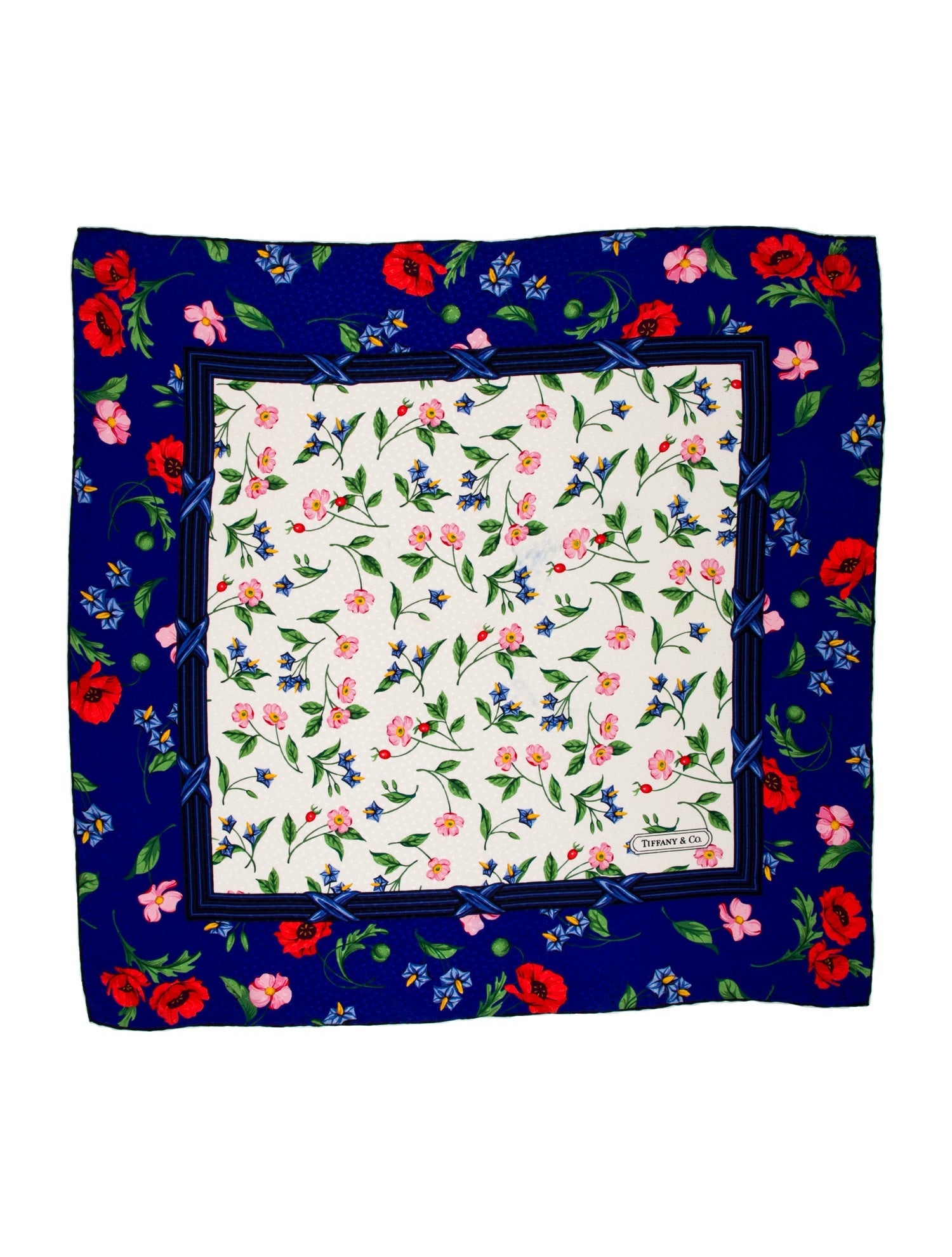 Tiffany & Co. Silk Printed Scarf