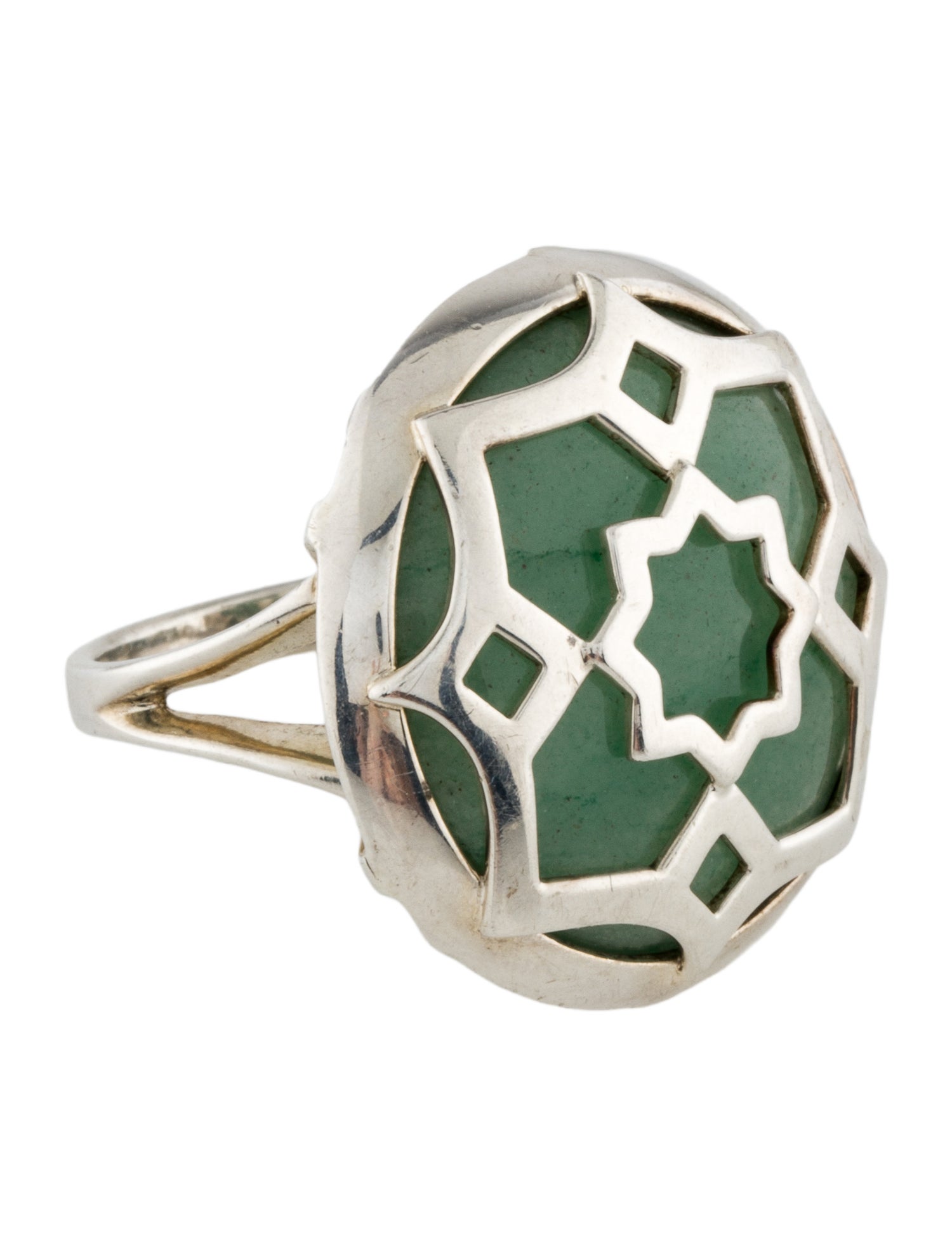Tiffany & Co. Chalcedony Zellige Cocktail Ring