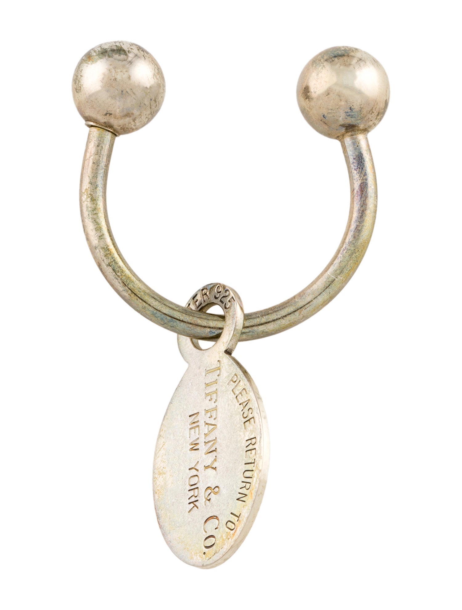 Tiffany & Co. Silver Logo Charm