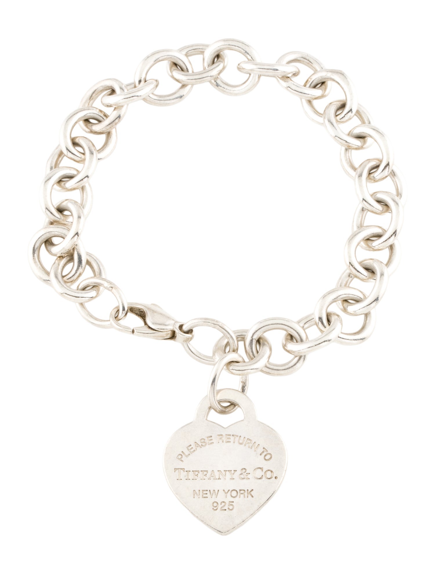 Tiffany & Co. Heart Tag Charm Bracelet