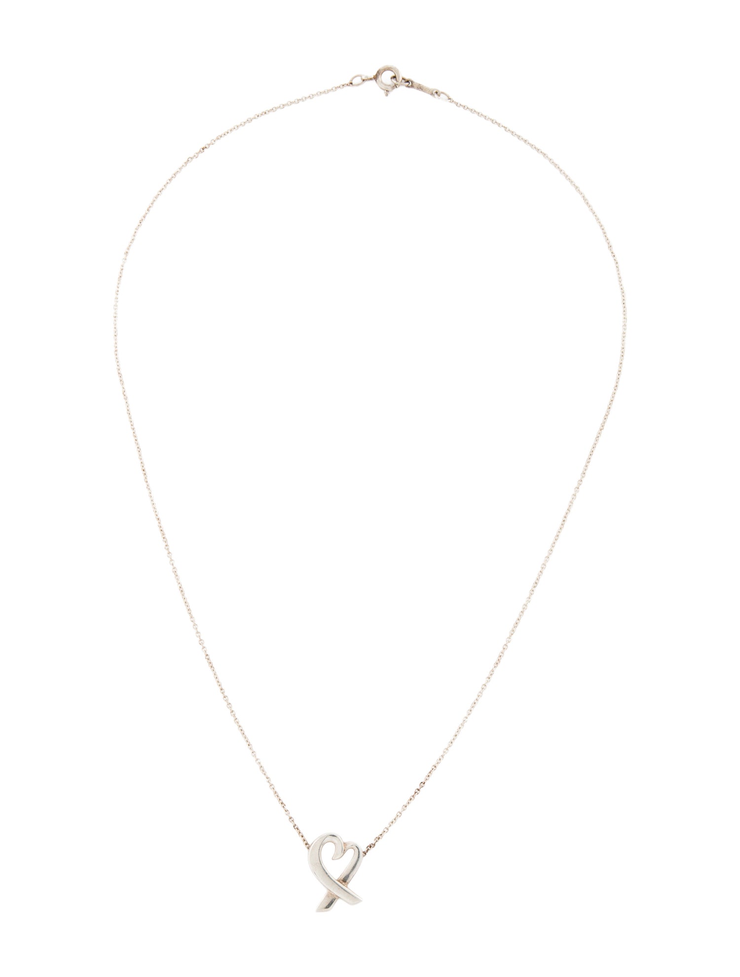 Tiffany & Co. Loving Heart Pendant Necklace
