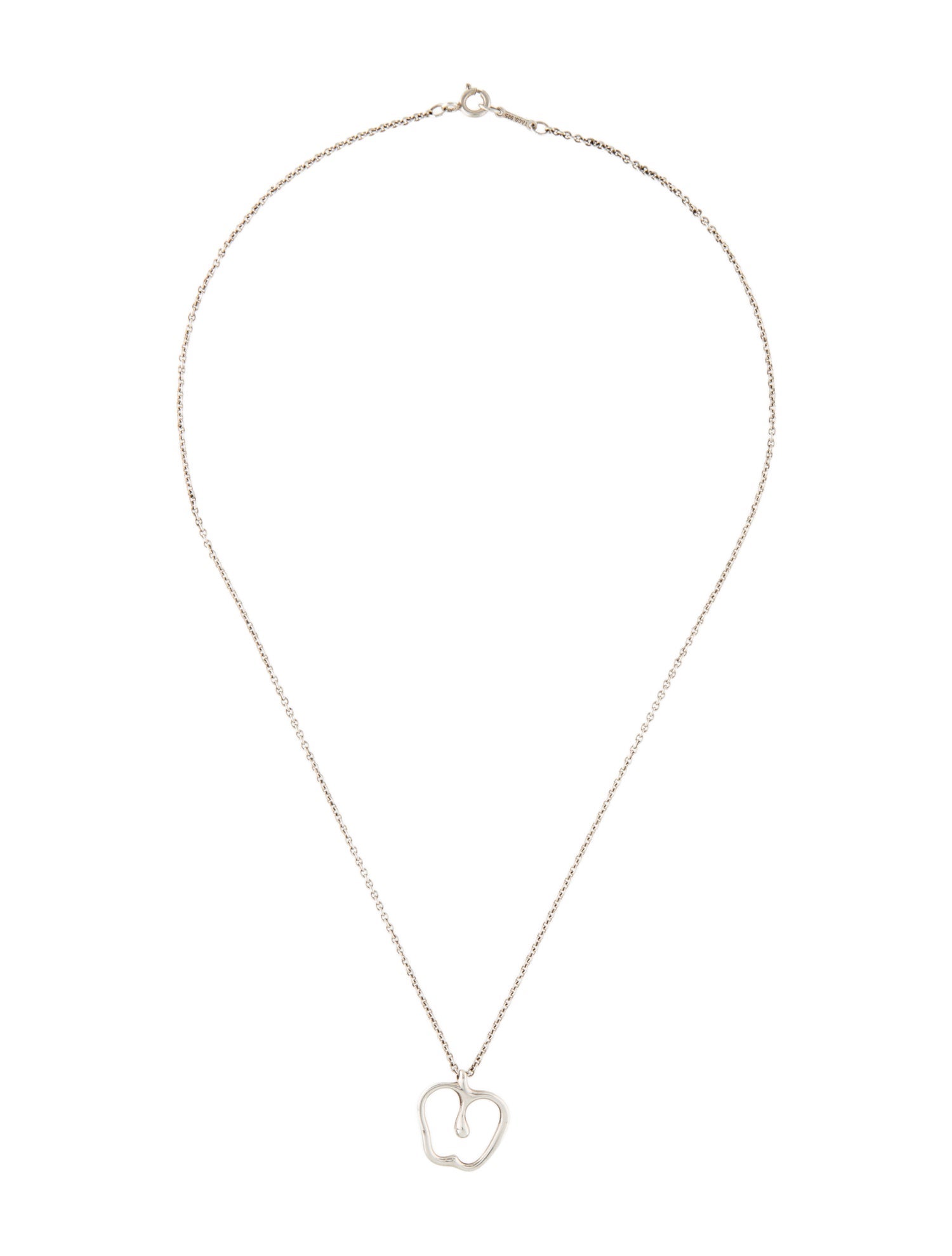 Tiffany & Co. Vintage Apple Pendant Necklace