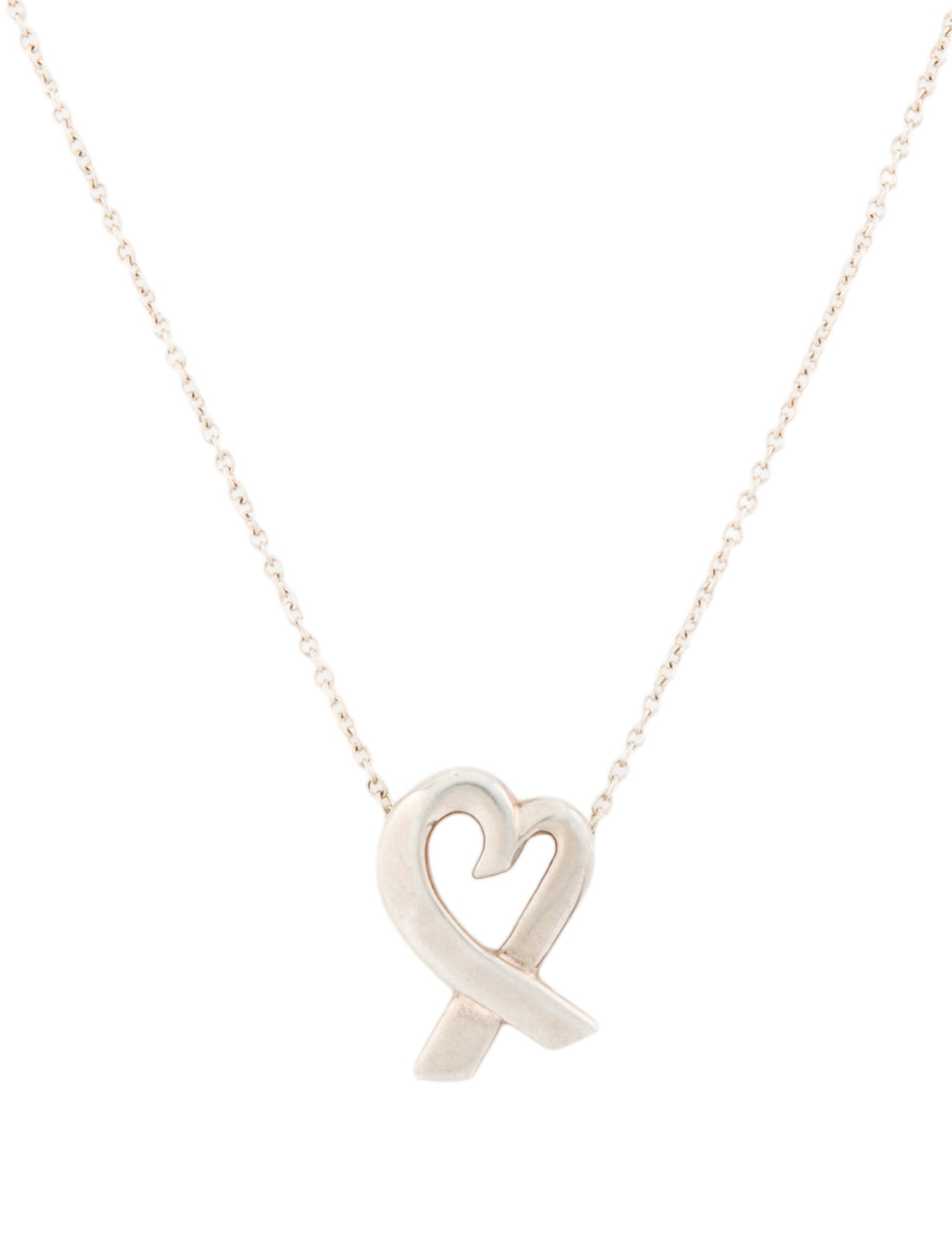 Tiffany & Co. Loving Heart Pendant Necklace