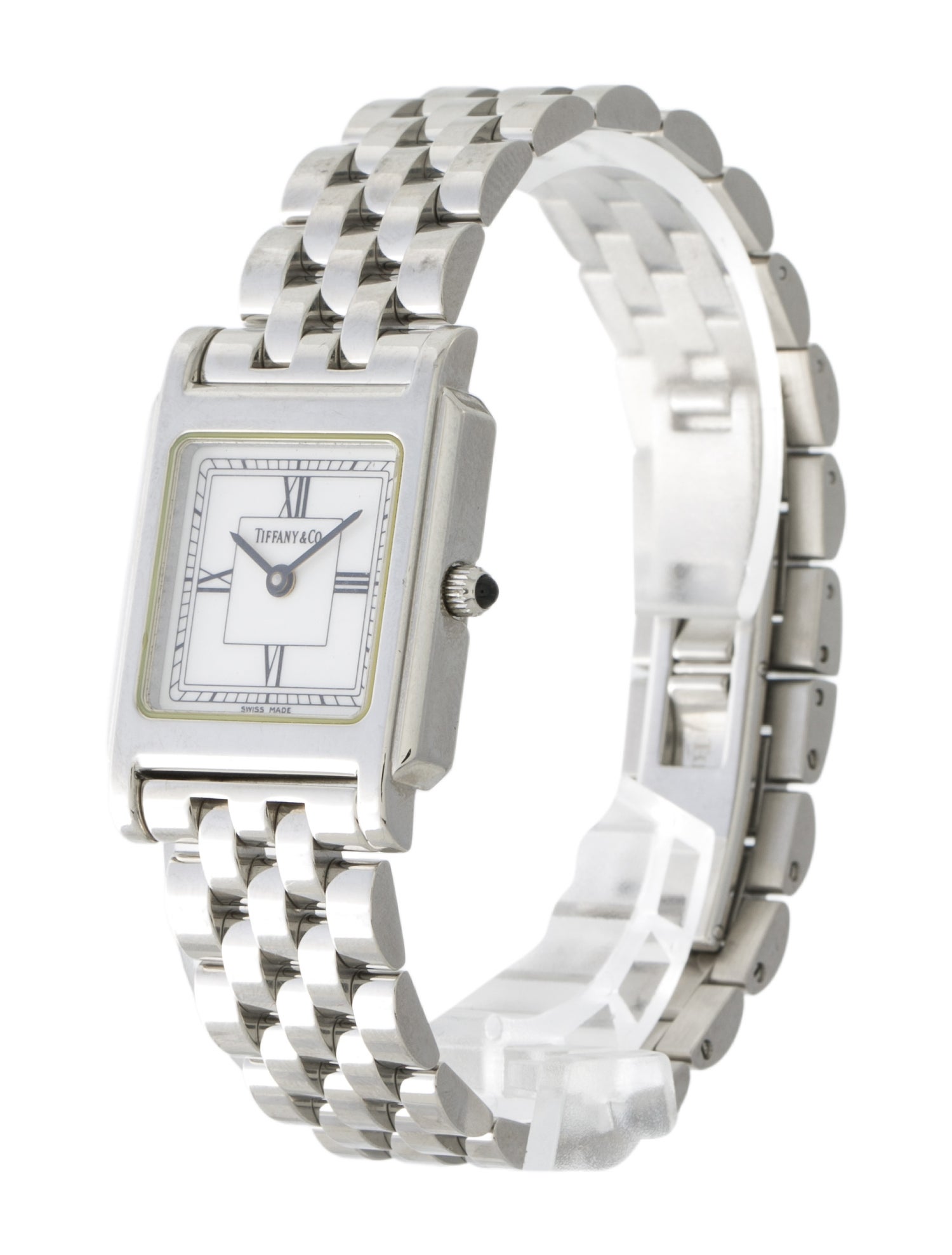 Tiffany & Co. Portfolio Classic Square Watch