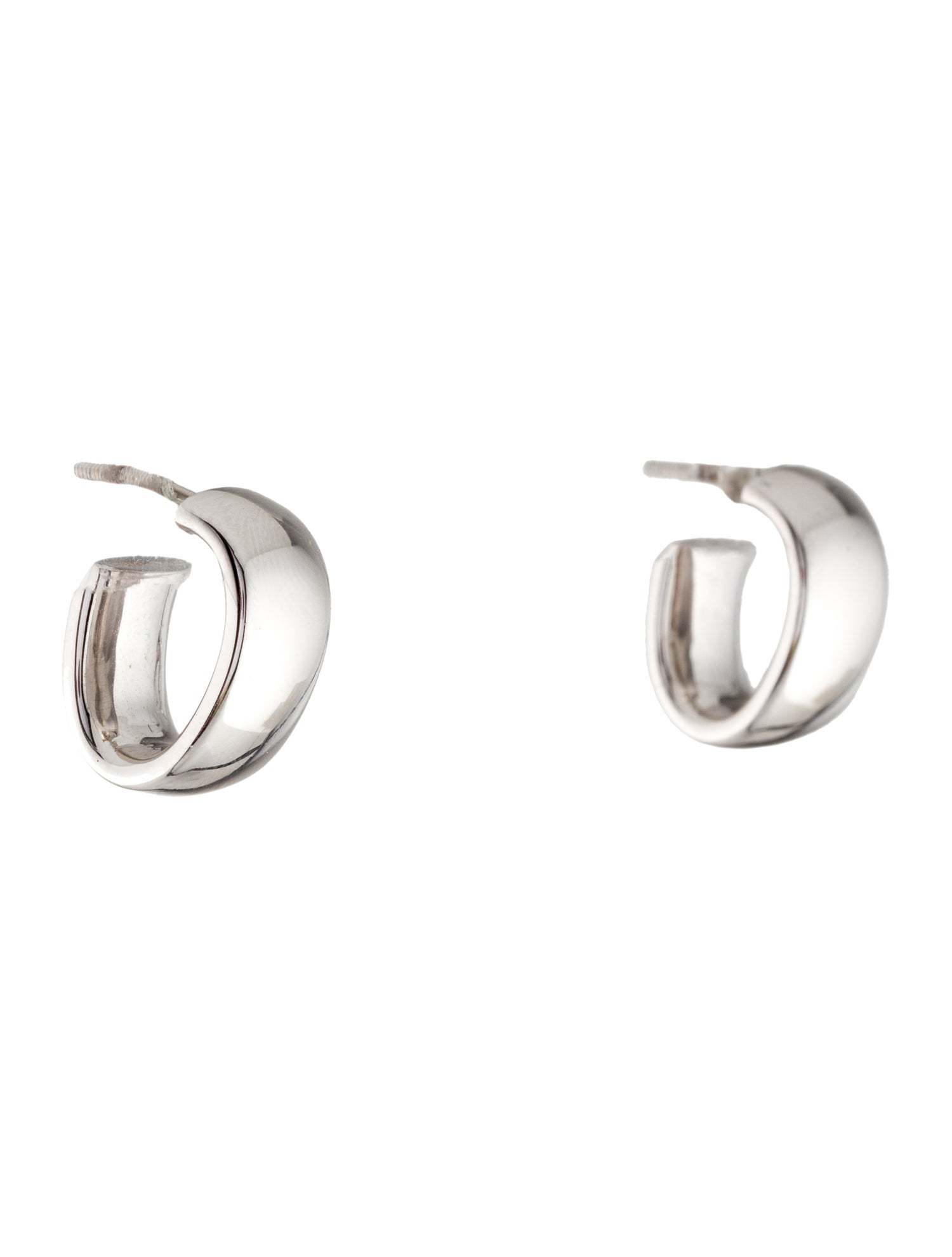 Tiffany & Co. 18K Huggie Earrings