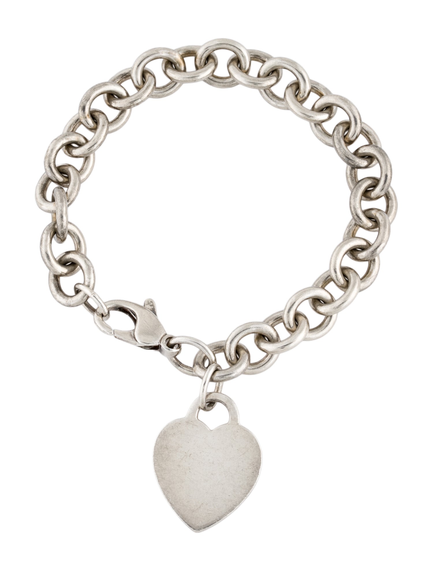Tiffany & Co. Heart Tag Charm Bracelet