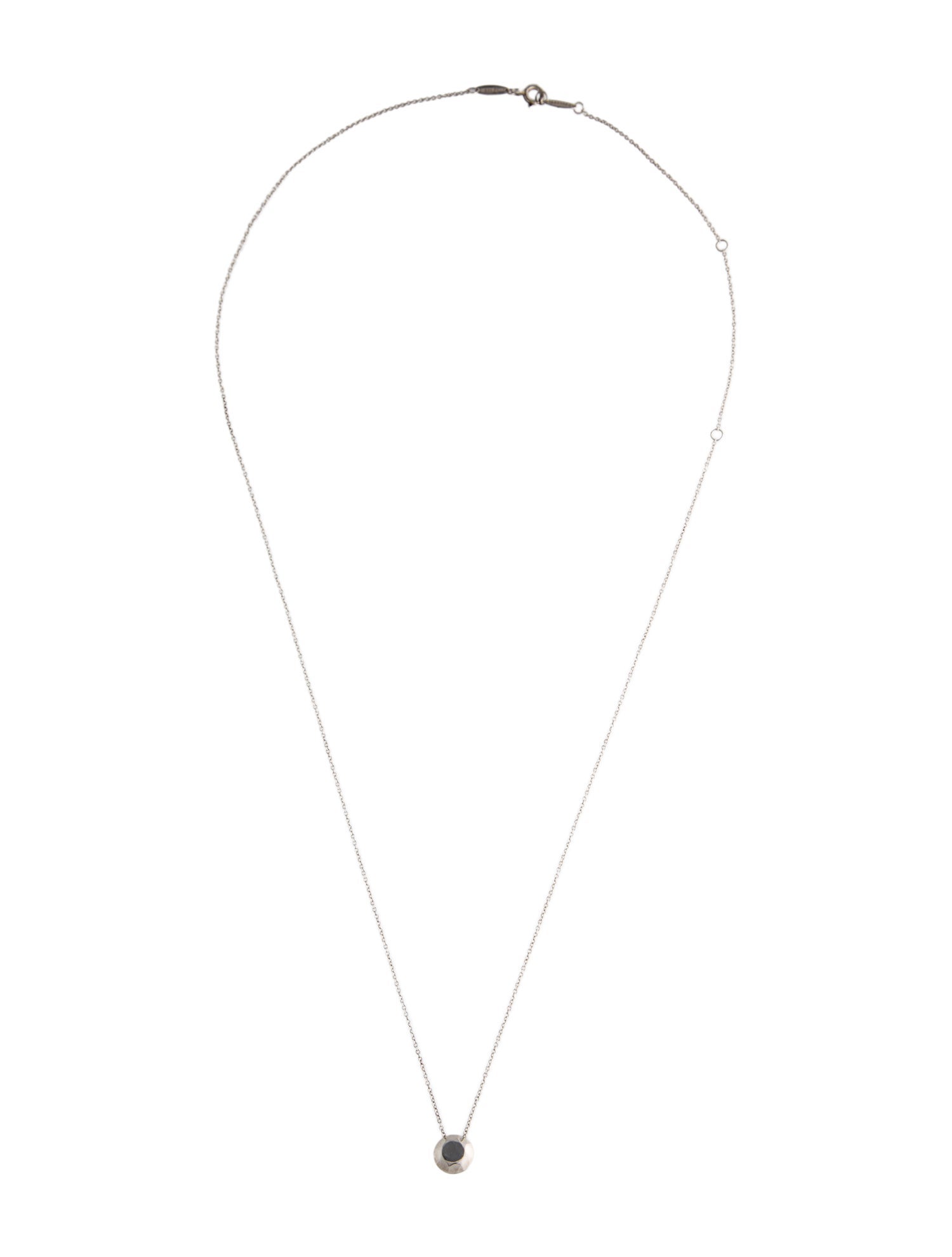 Tiffany & Co. 2 Carat Faceted Pendant