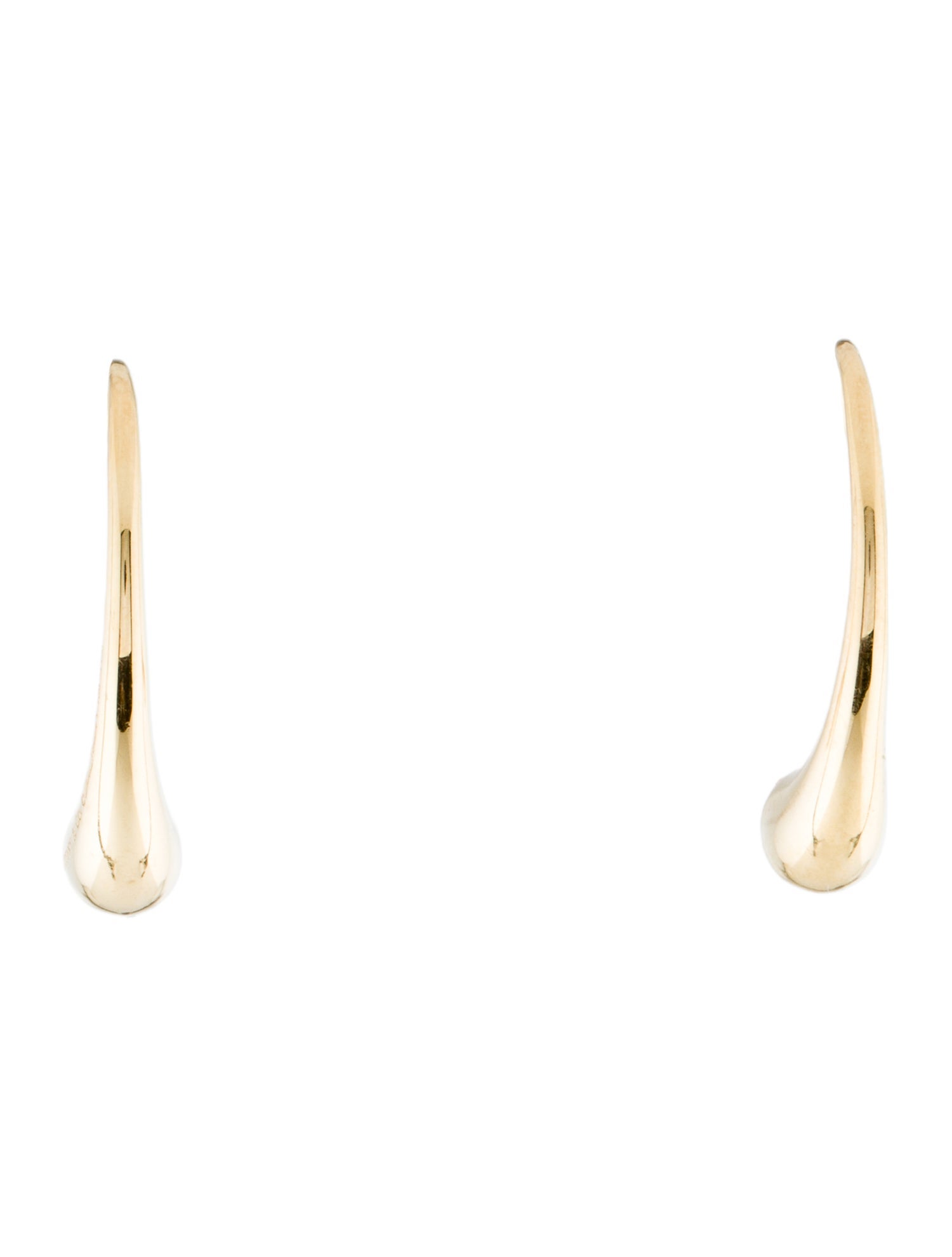 Tiffany & Co. 18K Teardrop Earrings