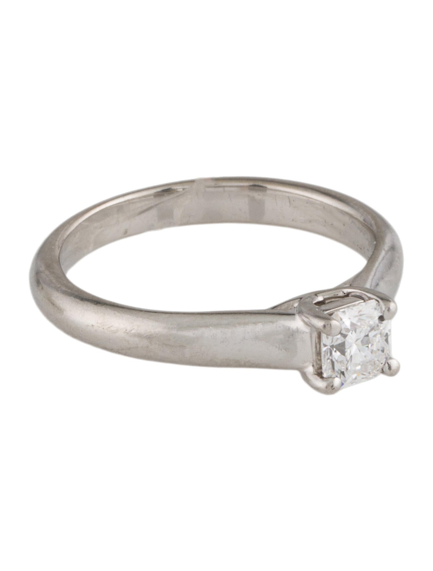 Tiffany & Co. Platinum Diamond Lucida Engagement Ring