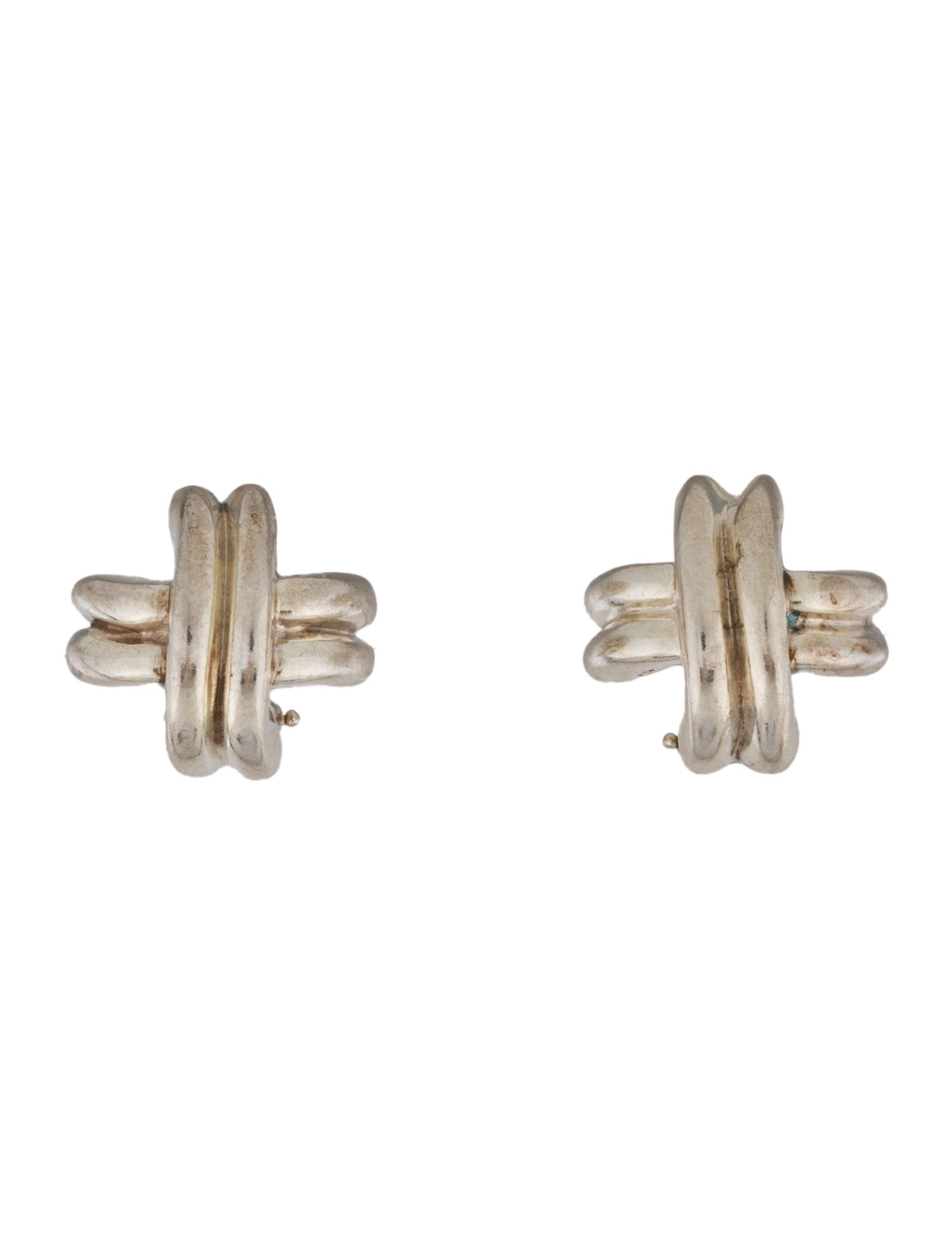 Tiffany & Co. Vintage X Earclips