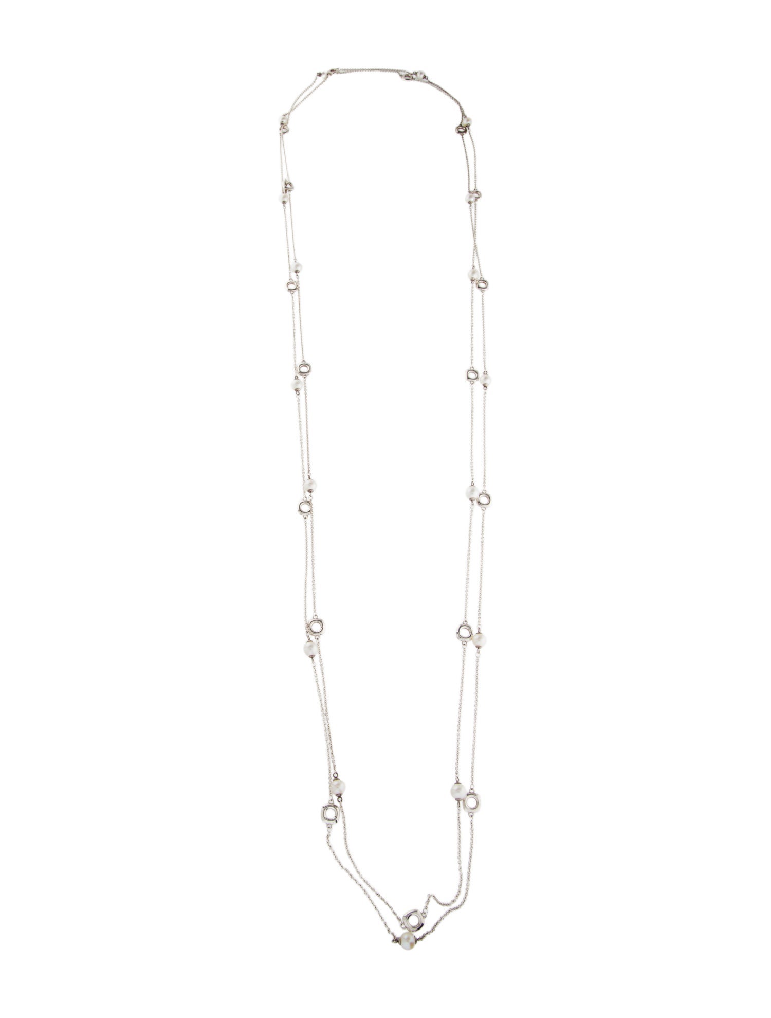Tiffany & Co. Pearl Toggle Necklace