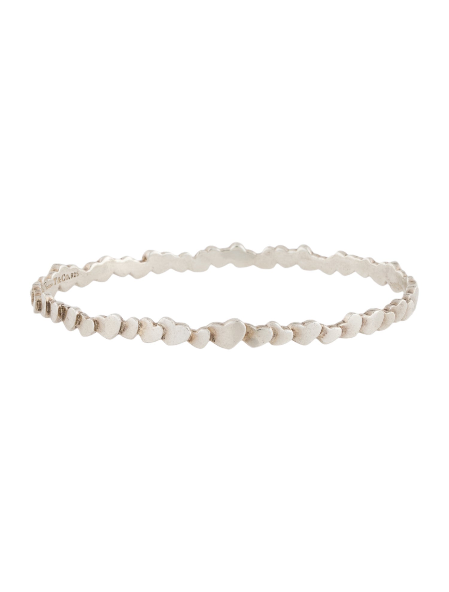 Tiffany & Co. Multi Heart Bangle Bracelet