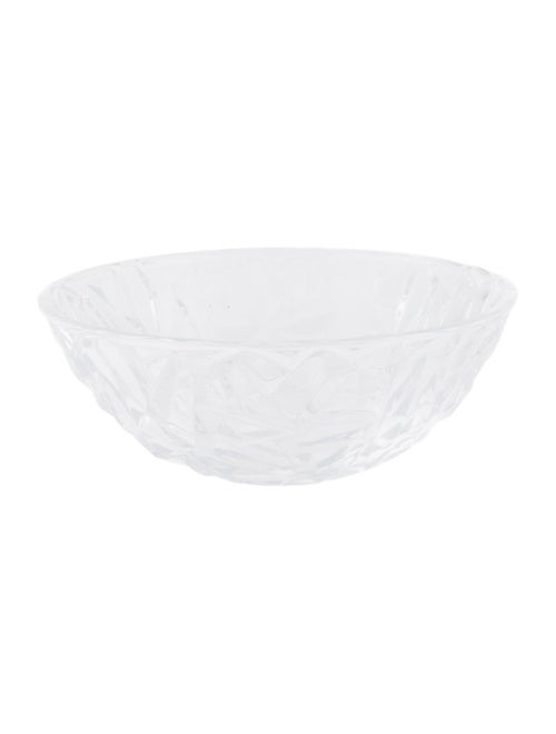 Tiffany & Co. Rock Cut Crystal Bowl