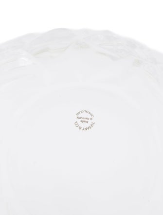 Tiffany & Co. Rock Cut Crystal Bowl