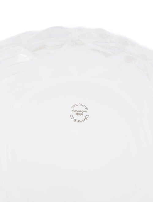 Tiffany & Co. Rock Cut Crystal Bowl