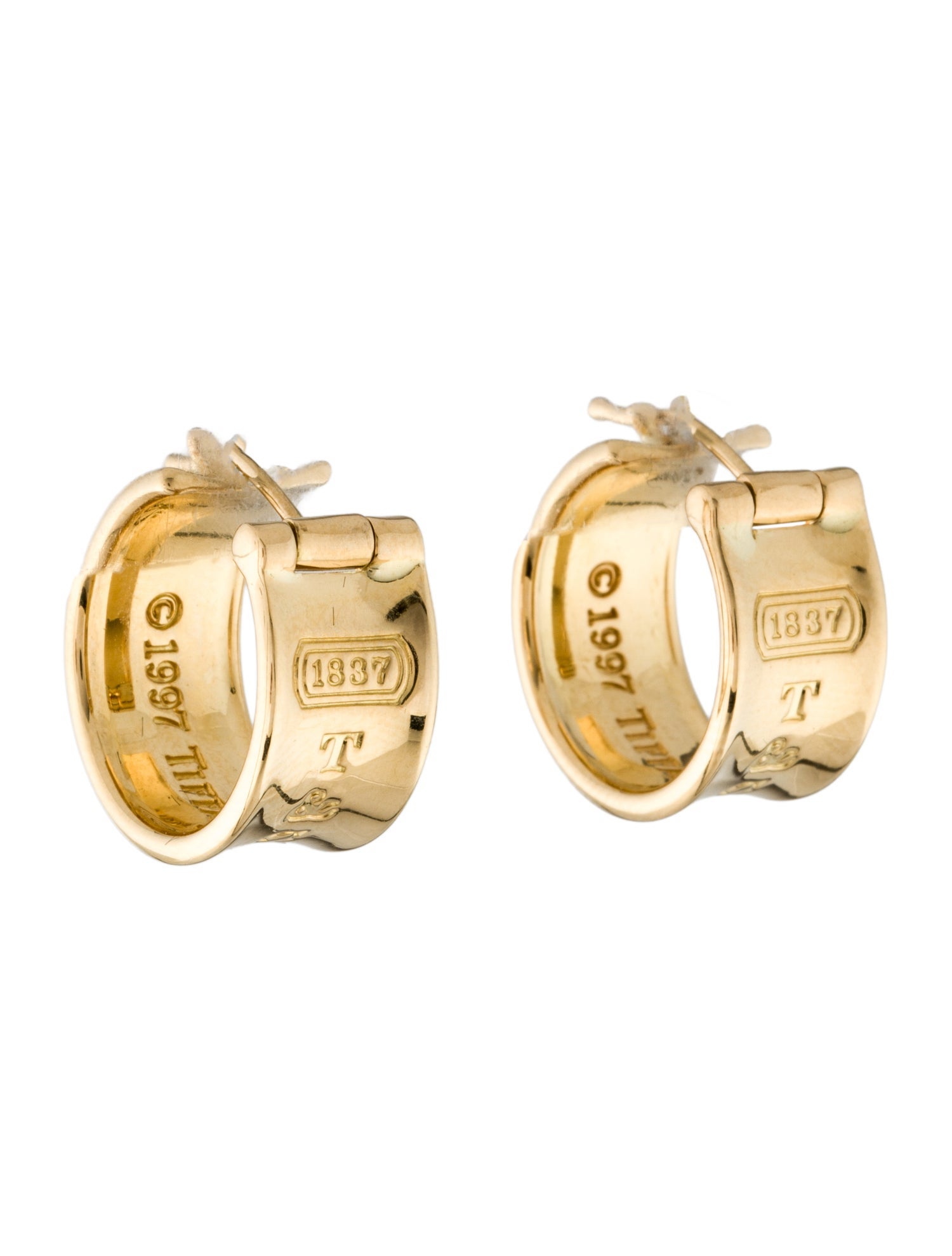 Vivienne Westwood Vera SIngle Hoop Earring - Brass Hoop