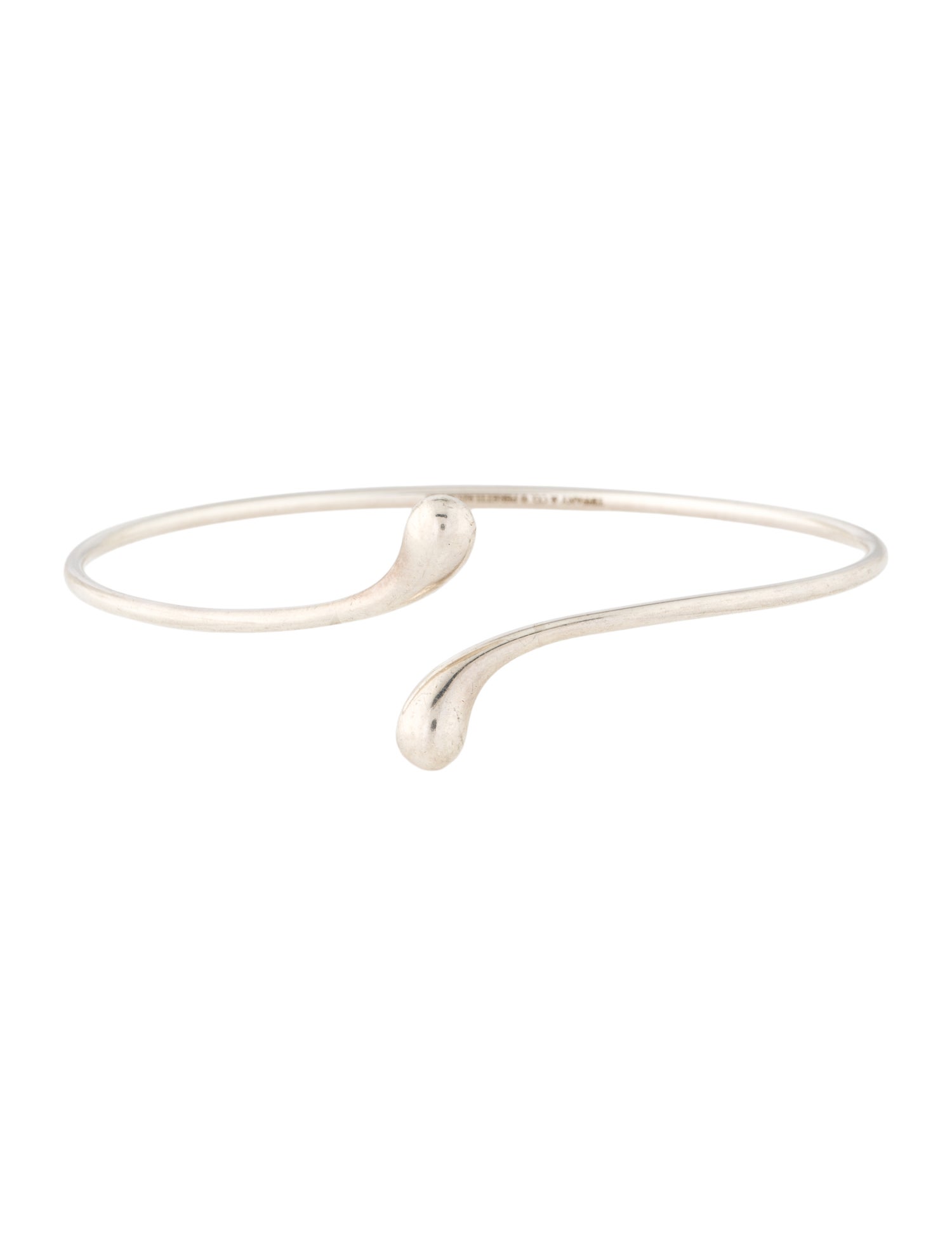 Tiffany & Co. Elongated Teardrop Bangle