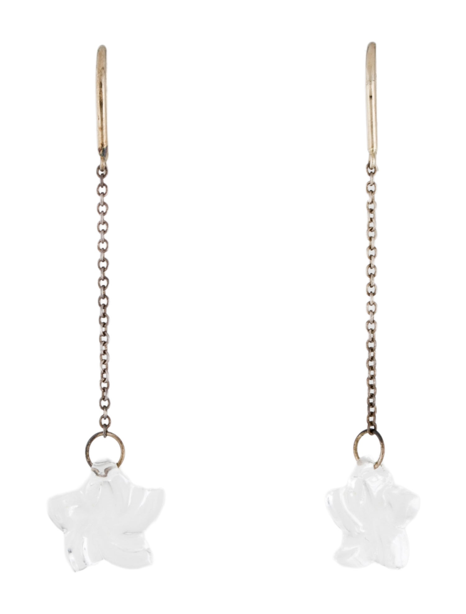 Tiffany & Co. Quartz Star Drop Earrings