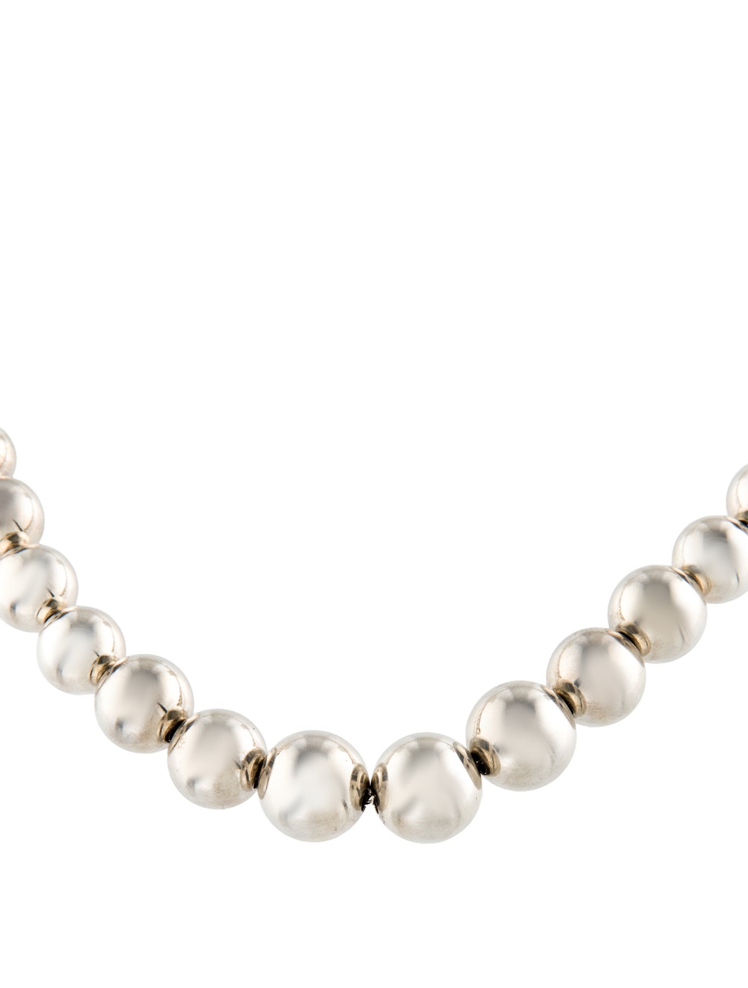 Tiffany & Co. Graduated Ball Necklace