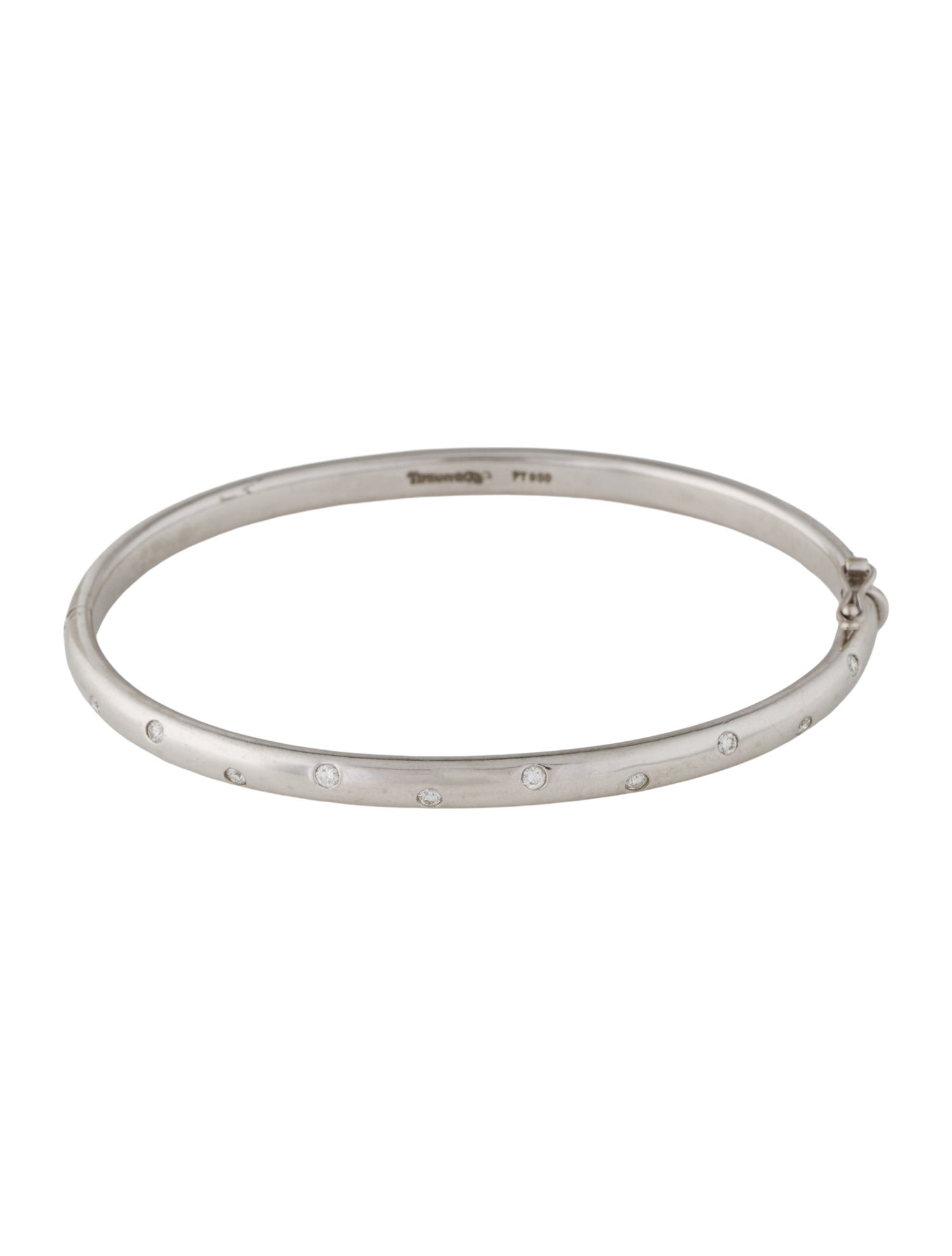 Tiffany & Co. Platinum Diamond Etoile Bracelet